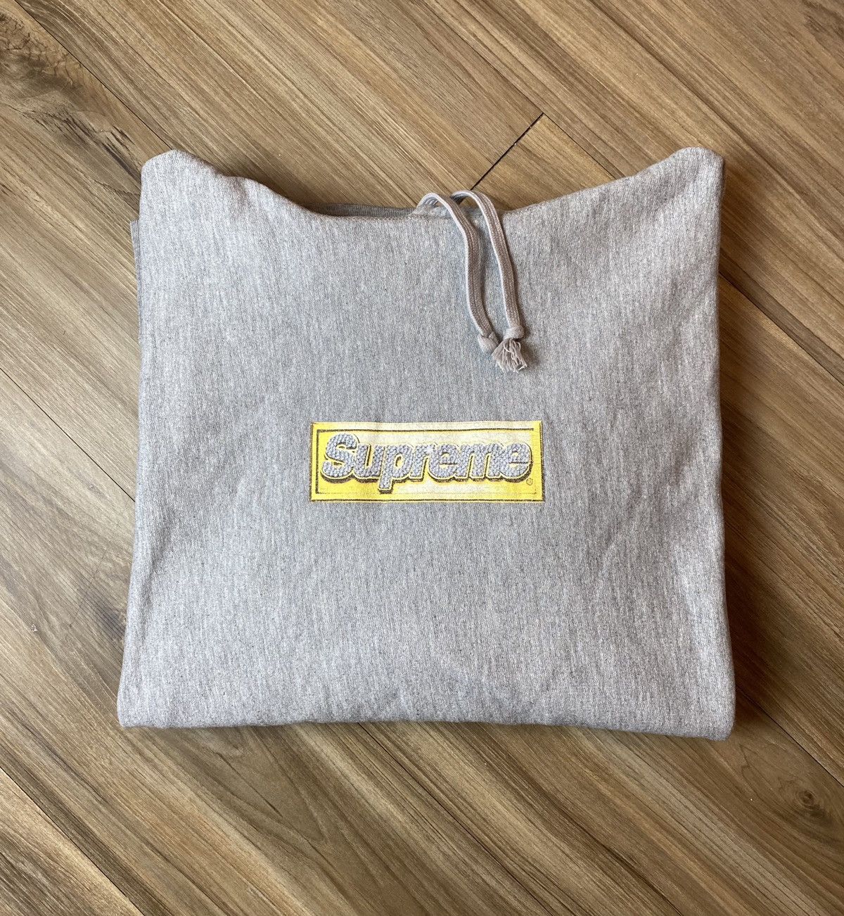 Supreme × Vintage Supreme 2013 Bling Box Logo Hoodie OG Size US M / EU 48-50 / 2 - 1 Thumbnail