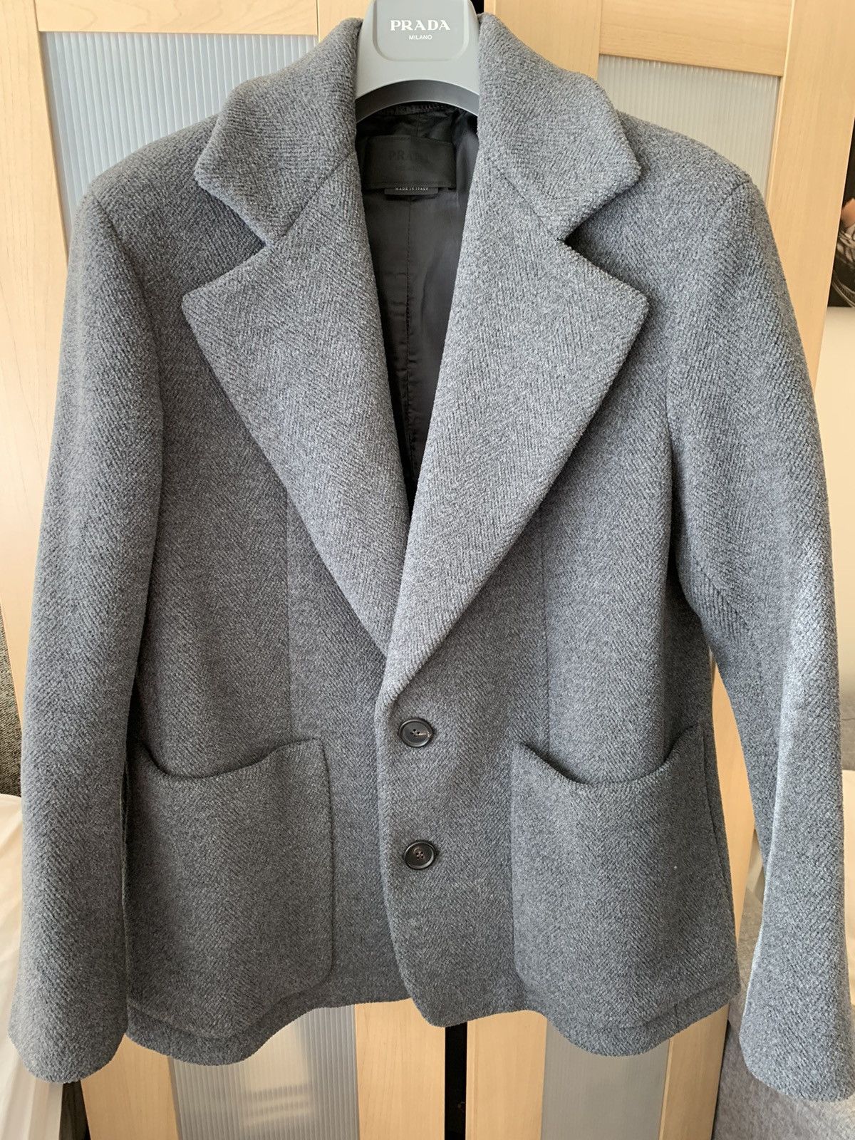Prada Prada runway boxy wool coat Size US S / EU 44-46 / 1 - 3 Thumbnail