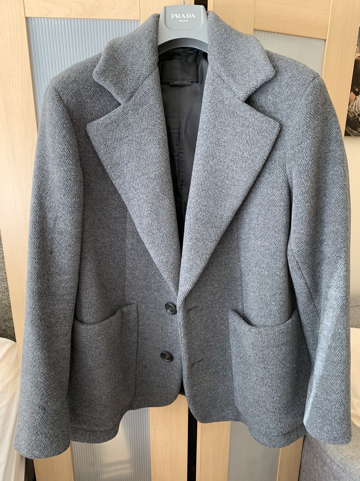 Prada Prada runway boxy wool coat Size US S / EU 44-46 / 1 - 2 Thumbnail