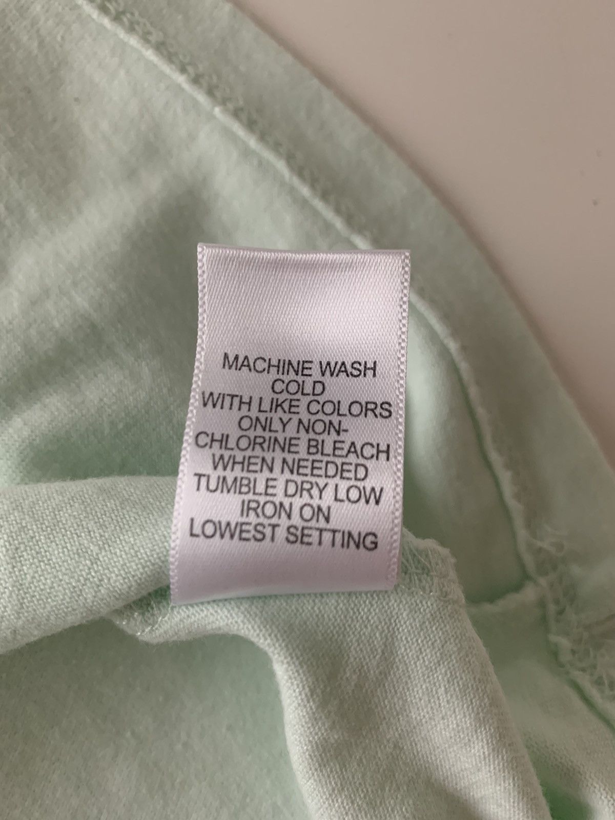 Fear of God FEAR OF GOD ESSENTIALS PALE MINT GREEN OVERSIZED T-SHIRT Size US M / EU 48-50 / 2 - 5 Thumbnail
