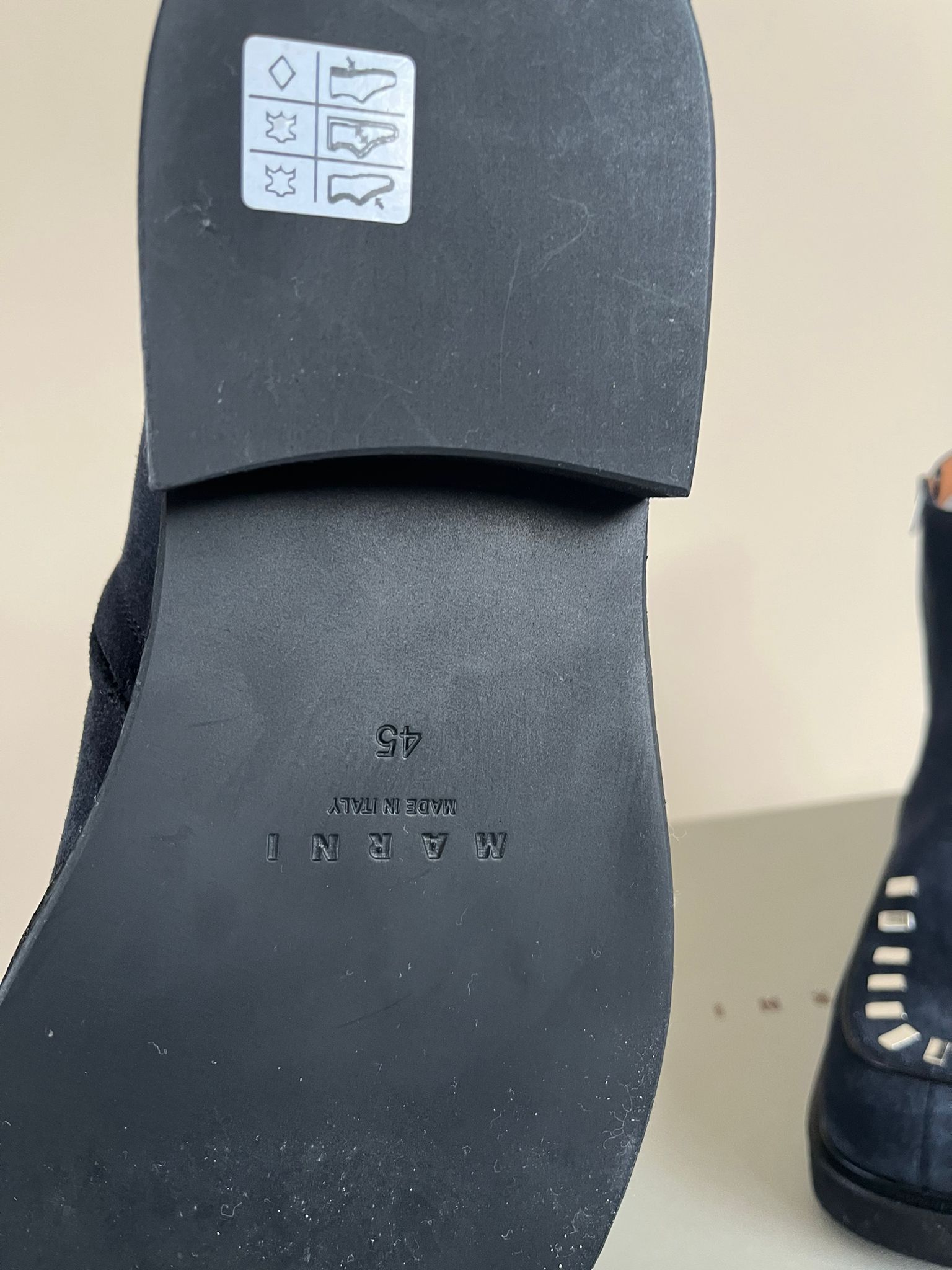 Marni Boots With Metal Toe Box Detail in Black Size US 12 / EU 45 - 9 Thumbnail