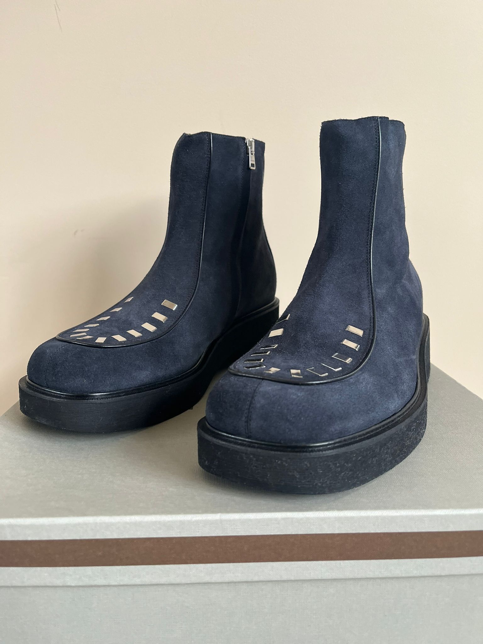 Marni Boots With Metal Toe Box Detail in Black Size US 12 / EU 45 - 4 Thumbnail