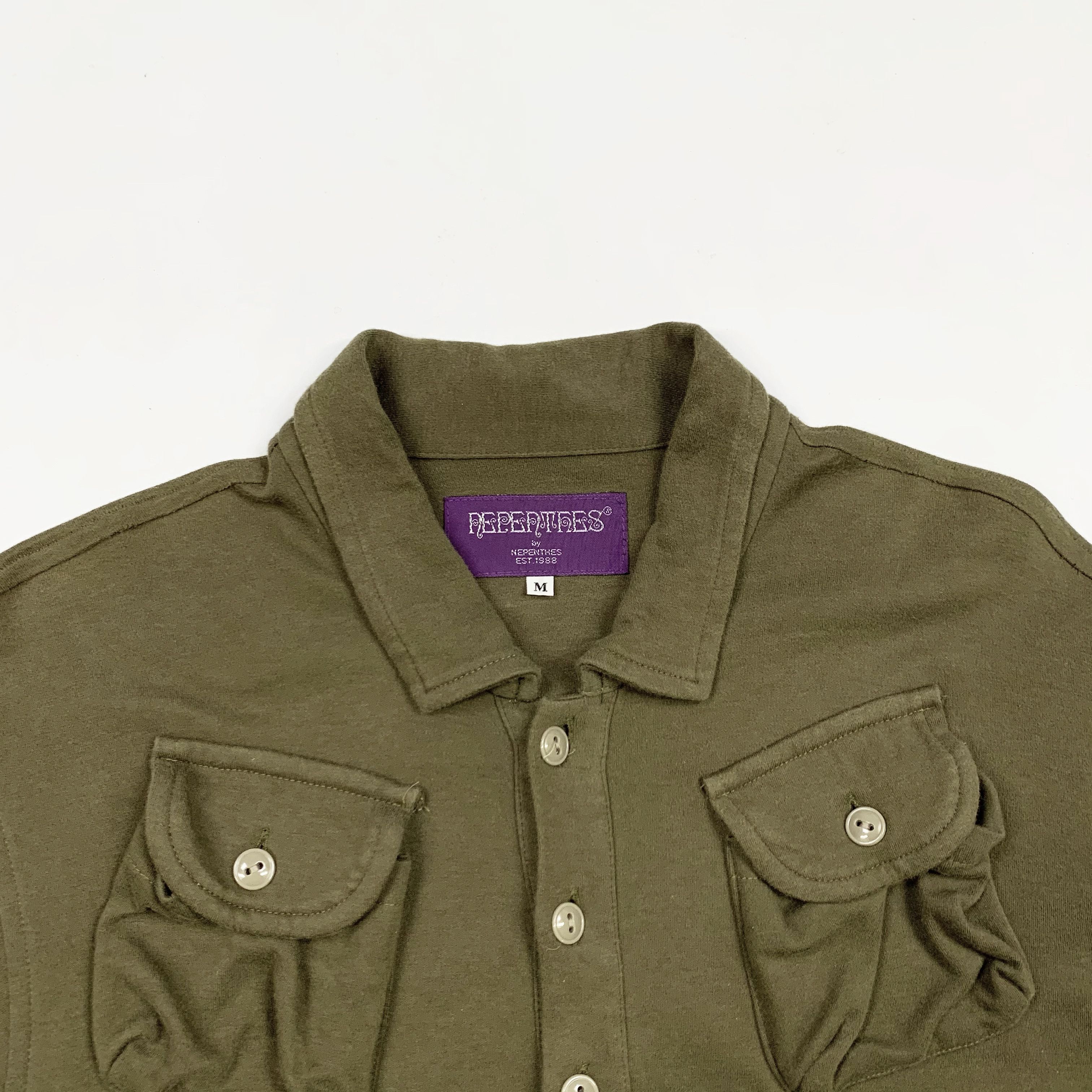 Nepenthes Vintage Cargo / Fishing Polo Shirt Size US M / EU 48-50 / 2 - 4 Thumbnail