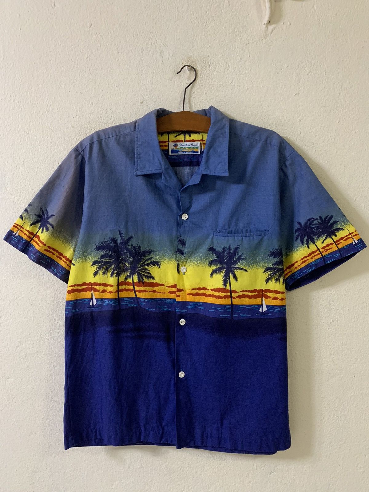 Other Vintage Shoreline Hawaii Aloha Sunset Tropical Island Shirt Size US M / EU 48-50 / 2 - 1 Thumbnail