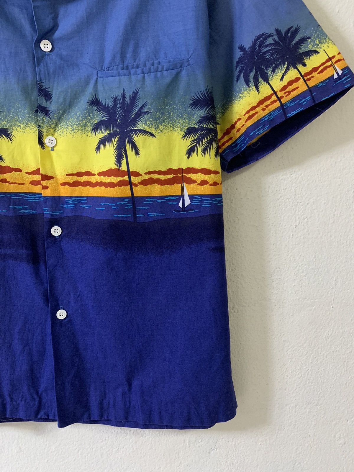 Other Vintage Shoreline Hawaii Aloha Sunset Tropical Island Shirt Size US M / EU 48-50 / 2 - 2 Thumbnail