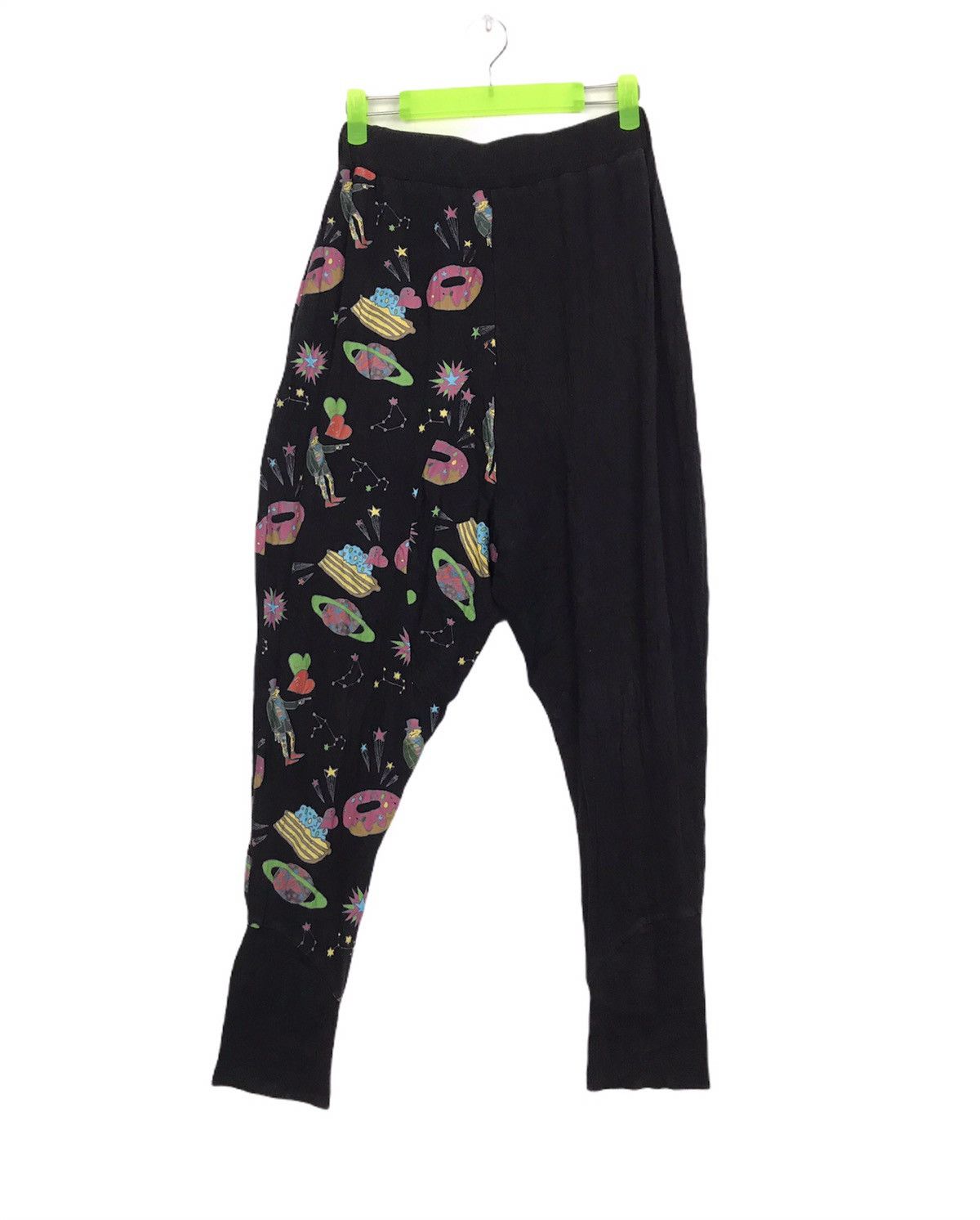 Other Funk Fruit Japan Sleeping Jogger Pant Pop Patchworks Size 31" - 2 Thumbnail