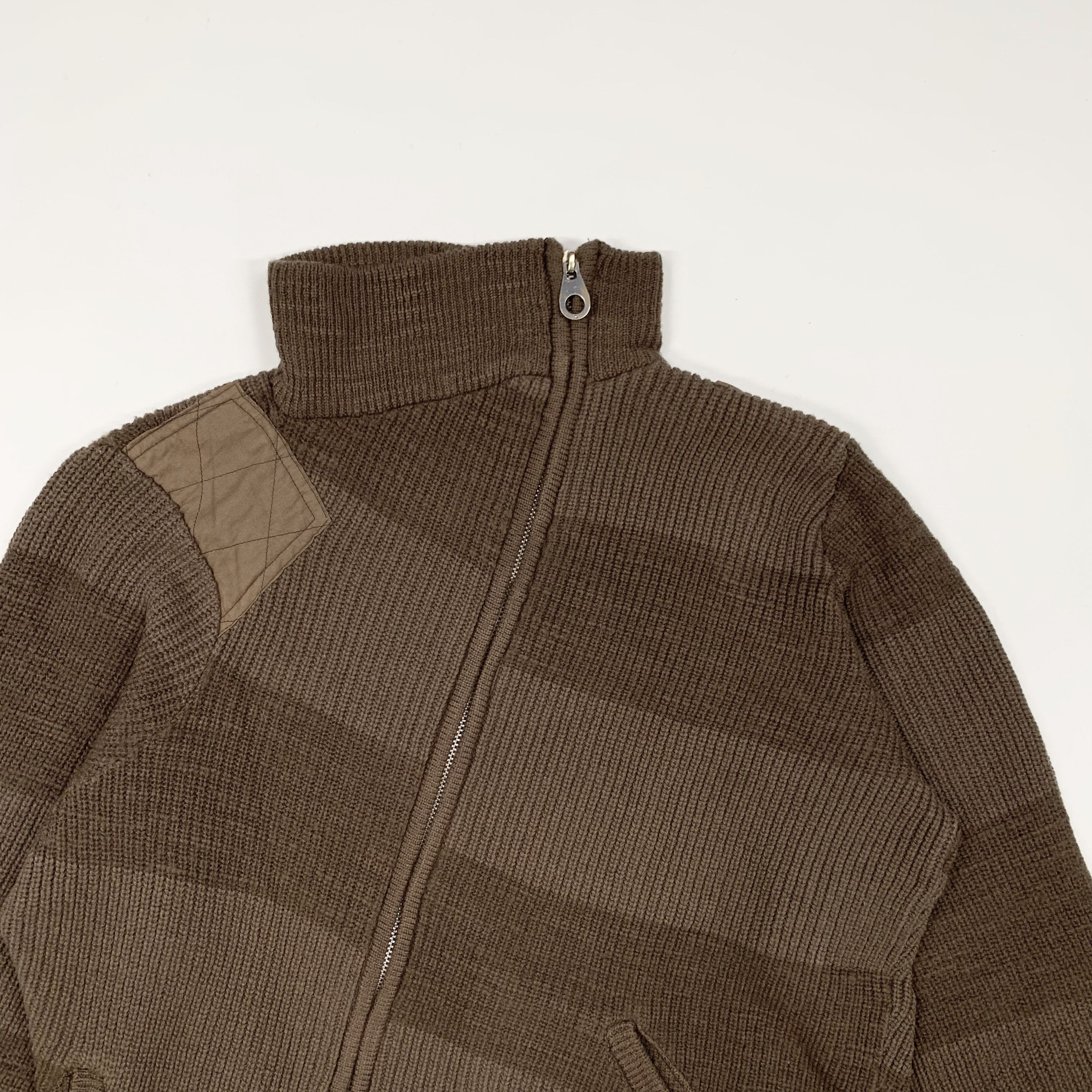 Maison MIHARA YASUHIRO Early Asymmetrical Striped Knit Sweater / Jacket Mihara Size US M / EU 48-50 / 2 - 3 Thumbnail