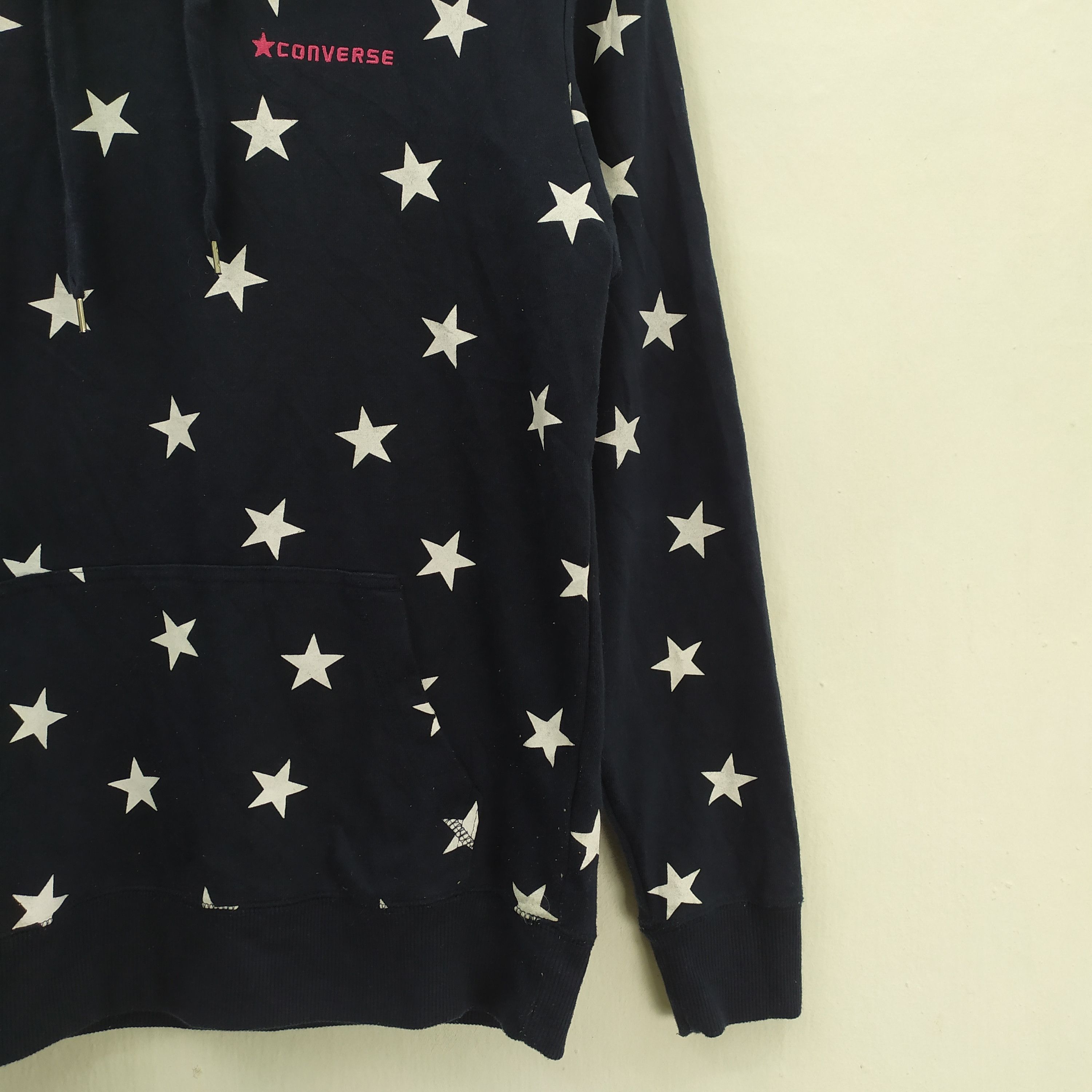 Converse × Vintage CONVERS PRINT ALL SWEATSHIRT HOODIE Size US M / EU 48-50 / 2 - 2 Thumbnail