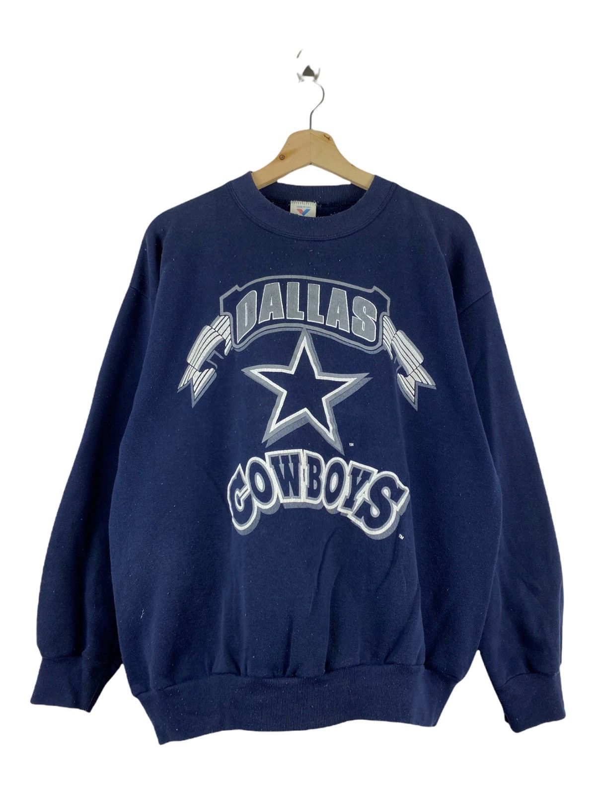 Vintage 🔥Vintage 80’s Dallas Cowboy Sweater Size US L / EU 52-54 / 3 - 1 Thumbnail