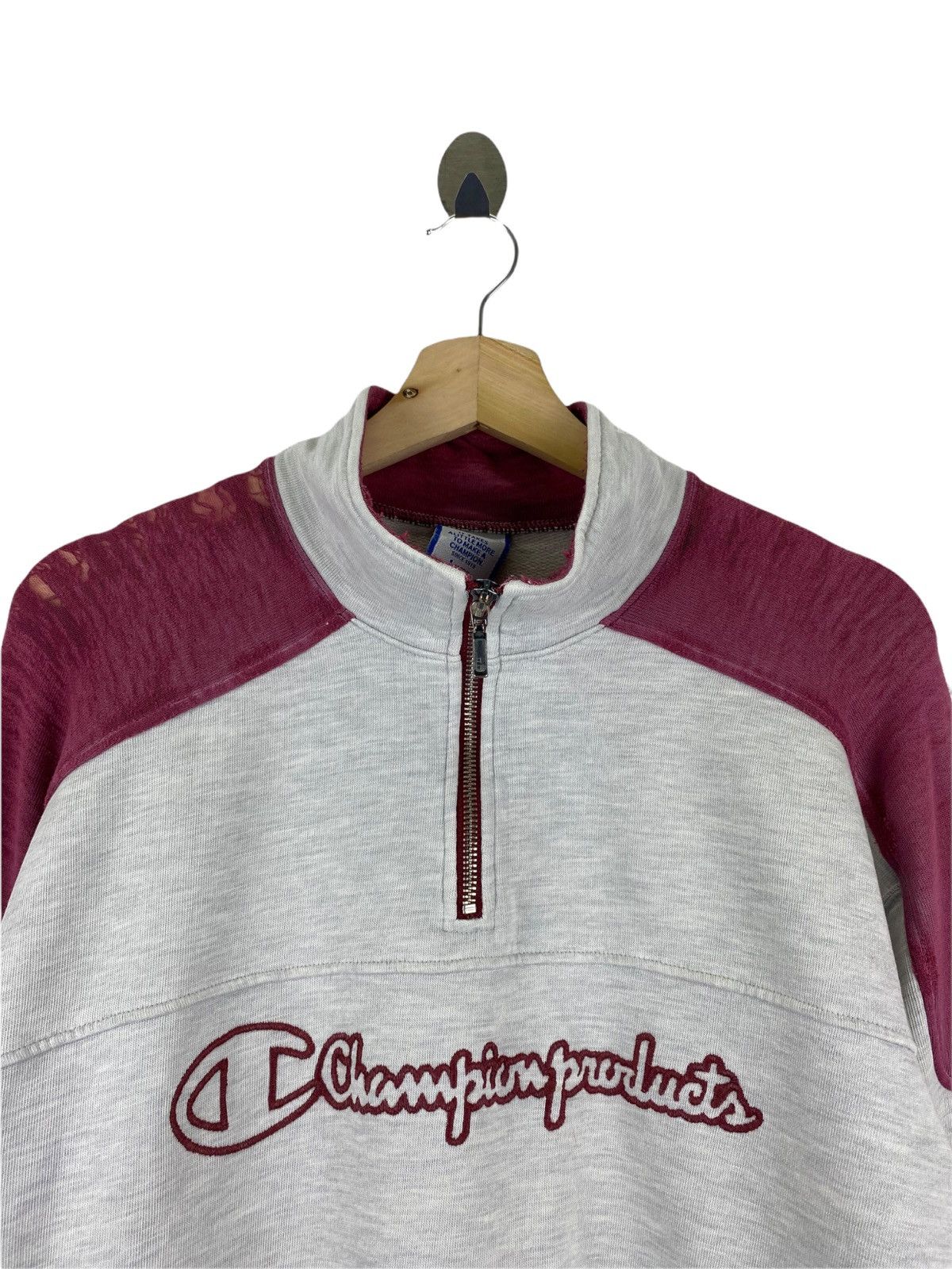 Champion × Vintage Vintage Champion logo sweaters Size US L / EU 52-54 / 3 - 2 Thumbnail