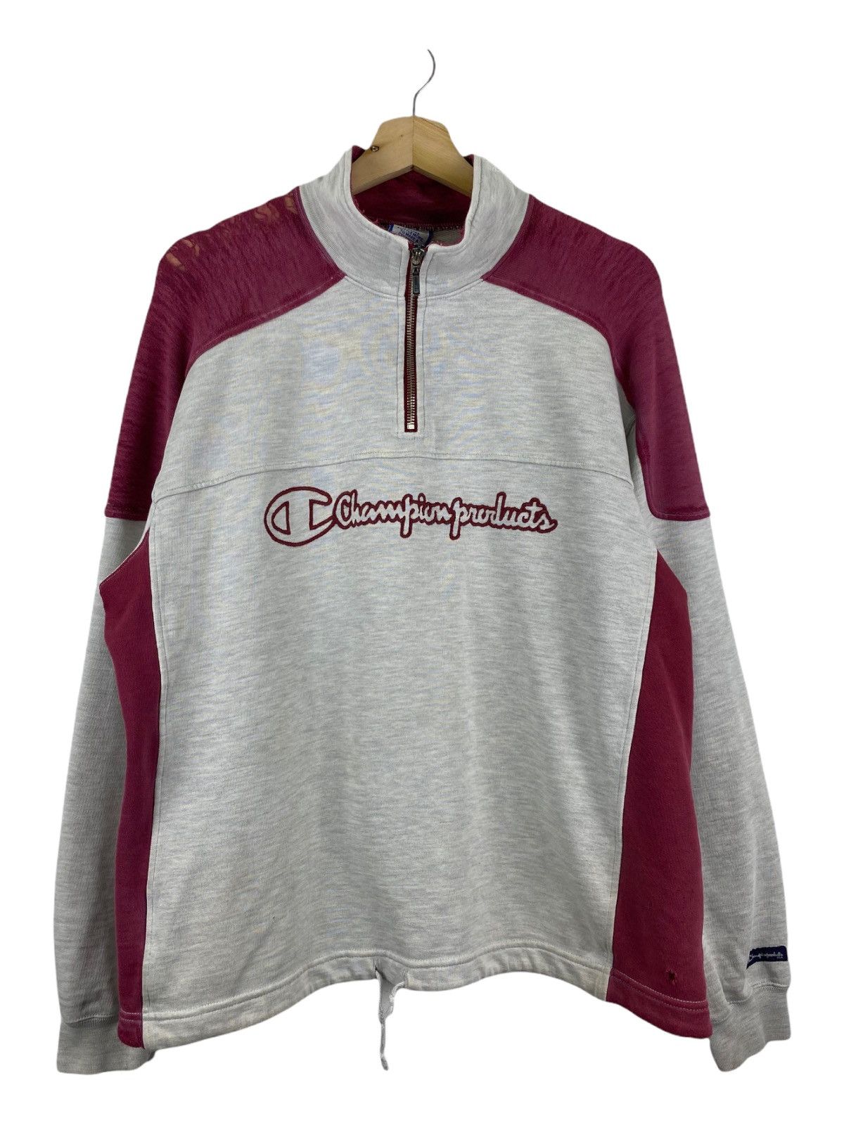 Champion × Vintage Vintage Champion logo sweaters Size US L / EU 52-54 / 3 - 1 Thumbnail