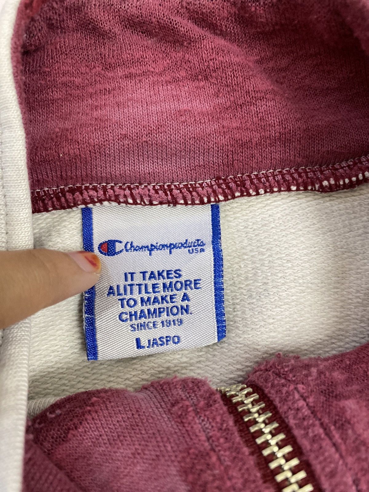 Champion × Vintage Vintage Champion logo sweaters Size US L / EU 52-54 / 3 - 7 Thumbnail