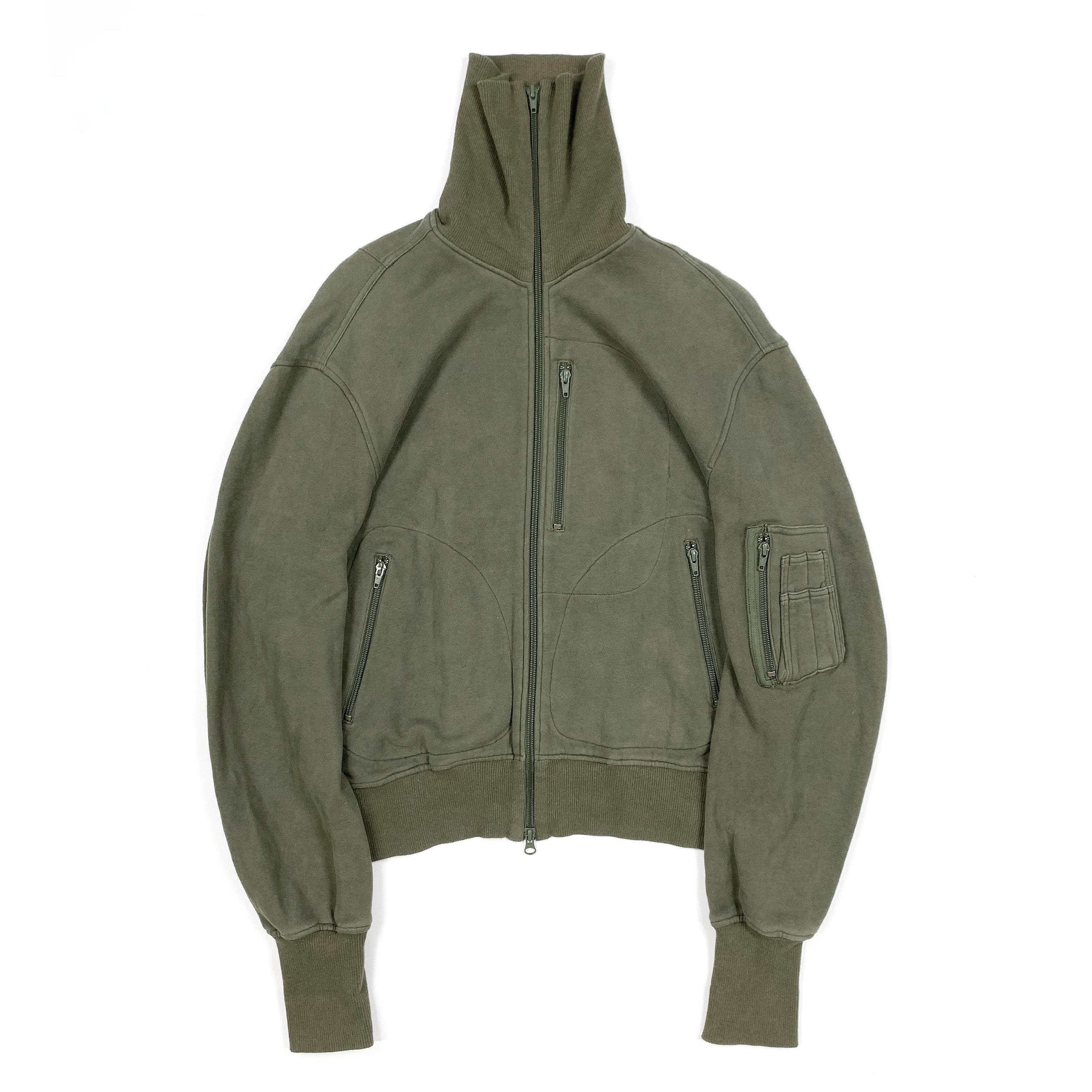 Y's × Y's for Men × Yohji Yamamoto High Neck Soft Cotton Bomber Jacket Size US L / EU 52-54 / 3 - 3 Thumbnail