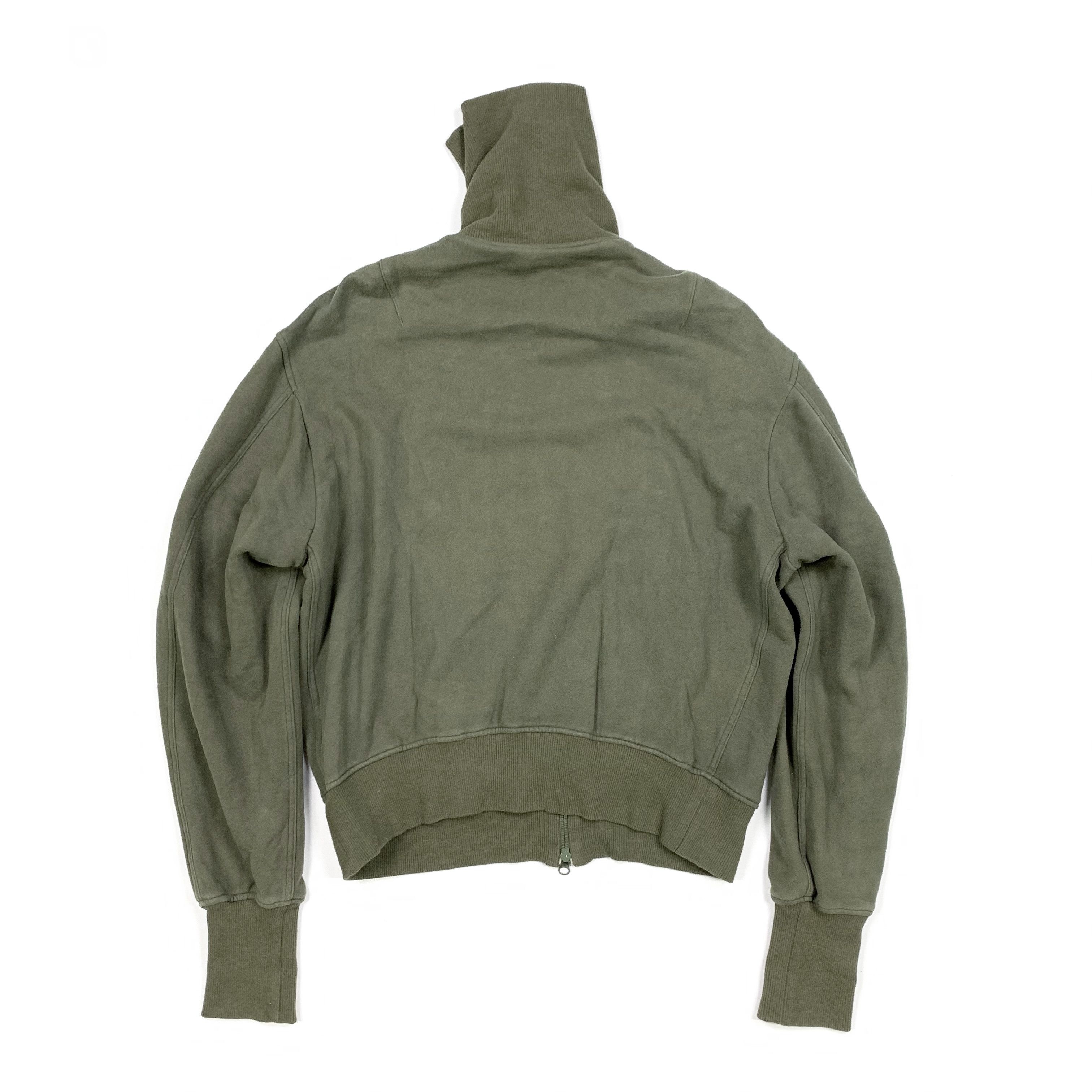 Y's × Y's for Men × Yohji Yamamoto High Neck Soft Cotton Bomber Jacket Size US L / EU 52-54 / 3 - 6 Thumbnail