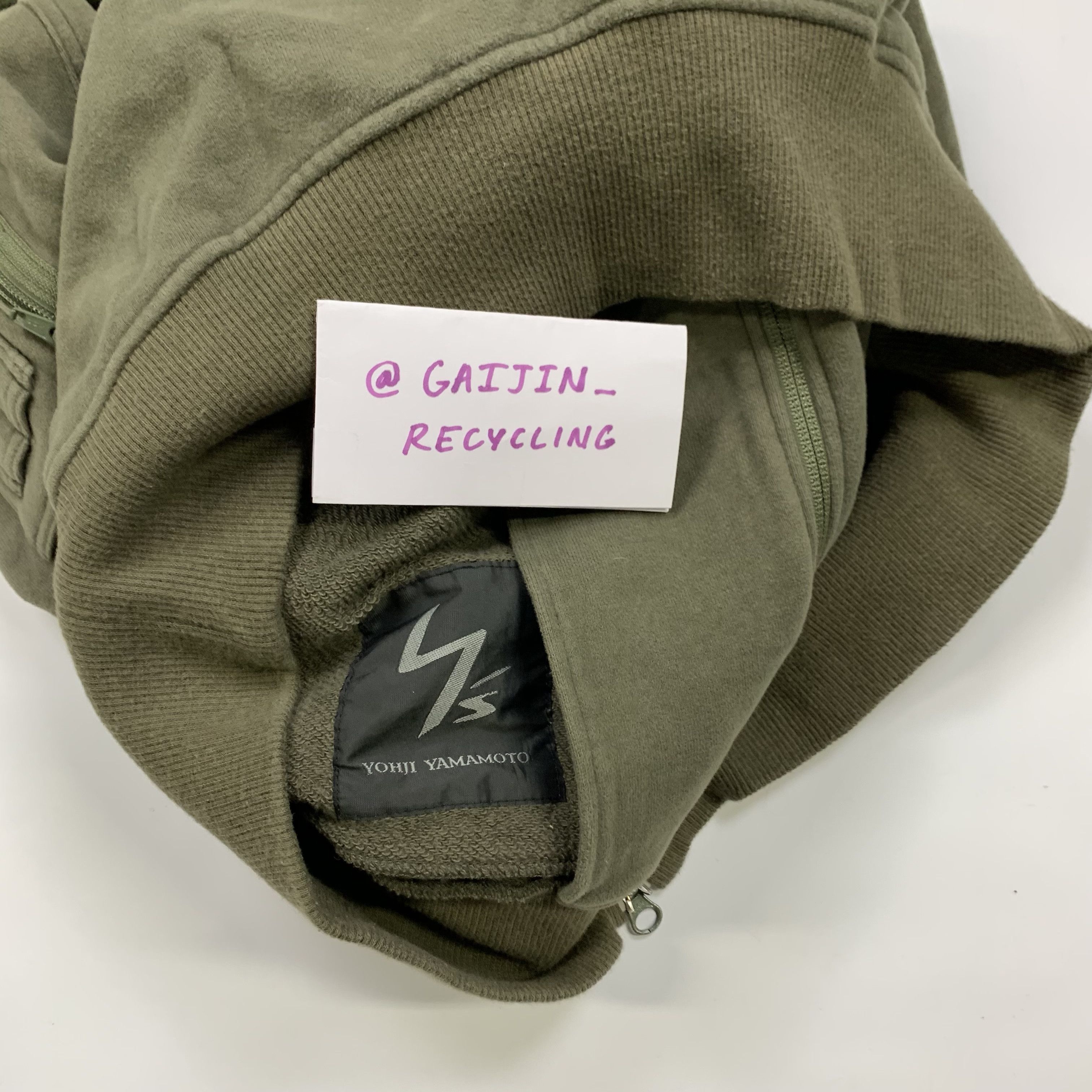 Y's × Y's for Men × Yohji Yamamoto High Neck Soft Cotton Bomber Jacket Size US L / EU 52-54 / 3 - 7 Thumbnail