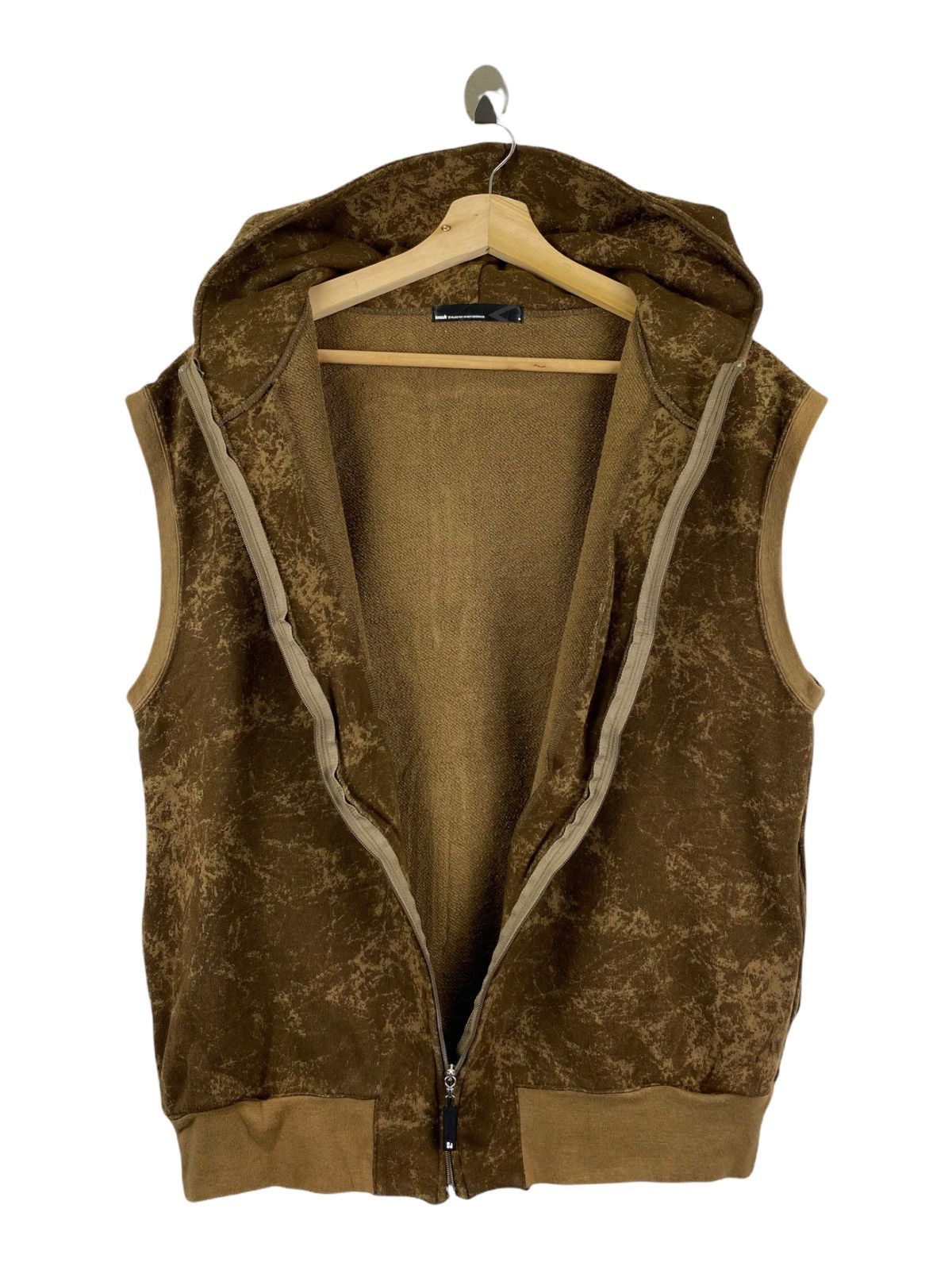 Japanese Brand TMCA TIE-DYE DESIGN SLEEVELESS HOODIE Size US L / EU 52-54 / 3 - 3 Thumbnail