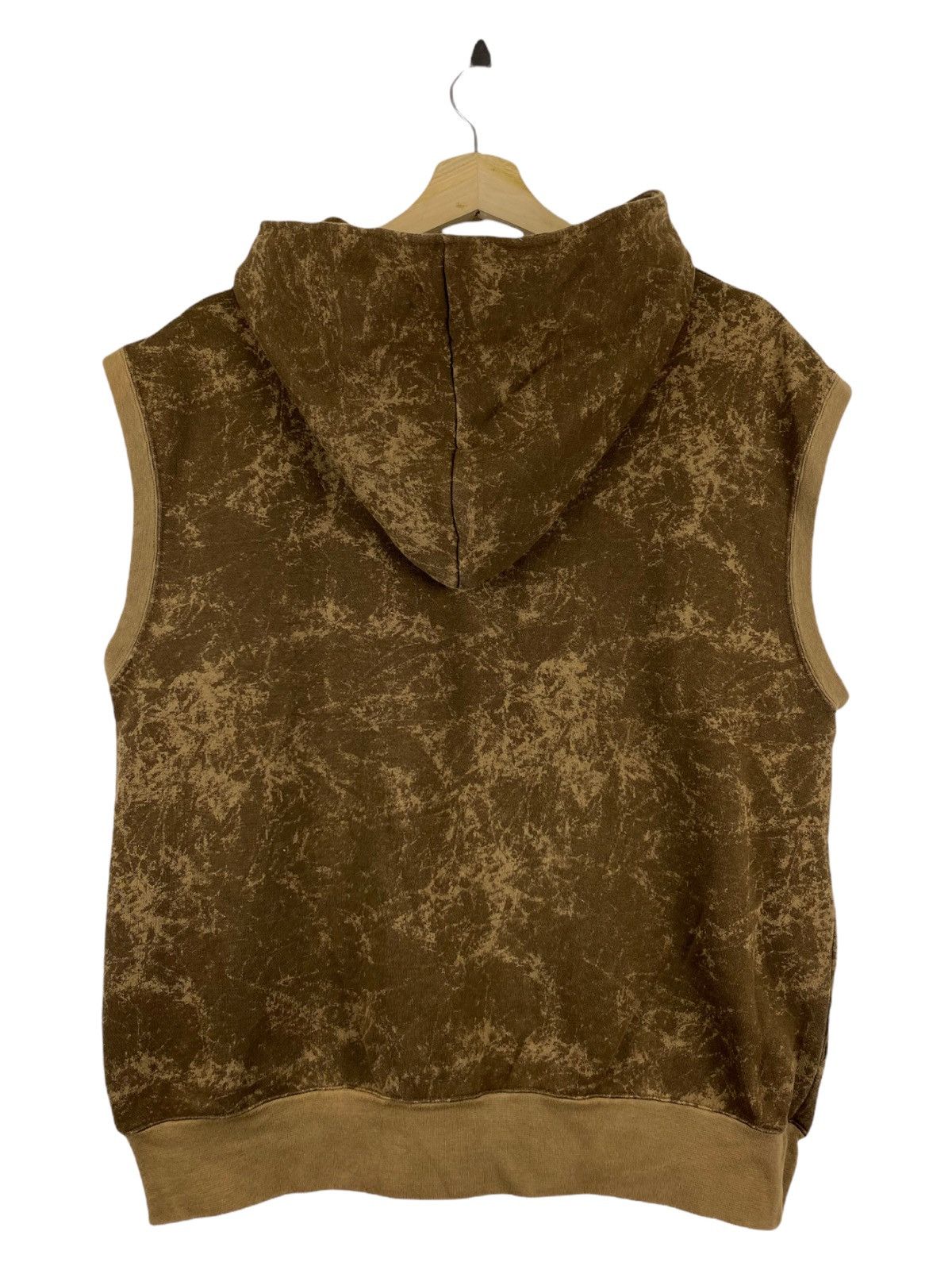 Japanese Brand TMCA TIE-DYE DESIGN SLEEVELESS HOODIE Size US L / EU 52-54 / 3 - 5 Thumbnail