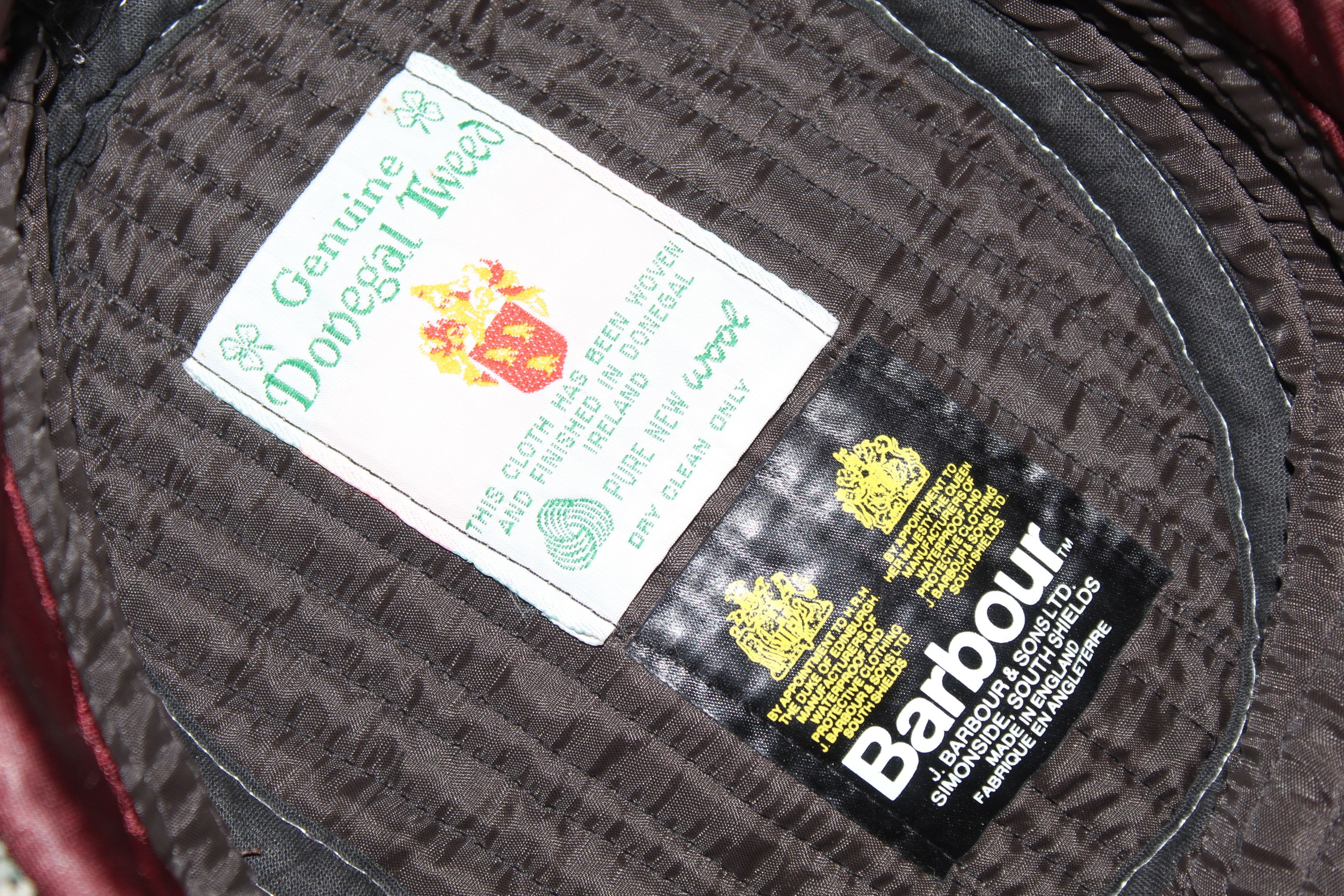 Donegal Tweed Barbour x Donegal Tweed Royals Casual Fedora Hat Size ONE SIZE - 4 Thumbnail