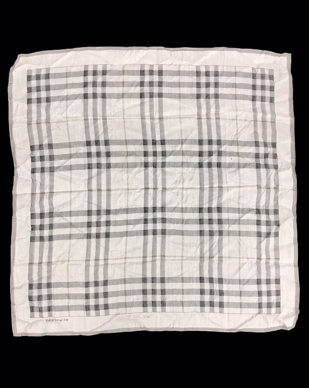 Burberry Vintage BURBERRY Nova Check Monogram Scarf Bandana Size ONE SIZE - 3 Thumbnail