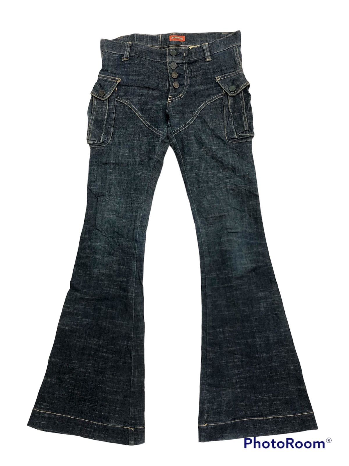 image of Avant Garde x Hysteric Glamour D.i.a Jeans Flare Cut For Ladies With Great Material Design, Women's