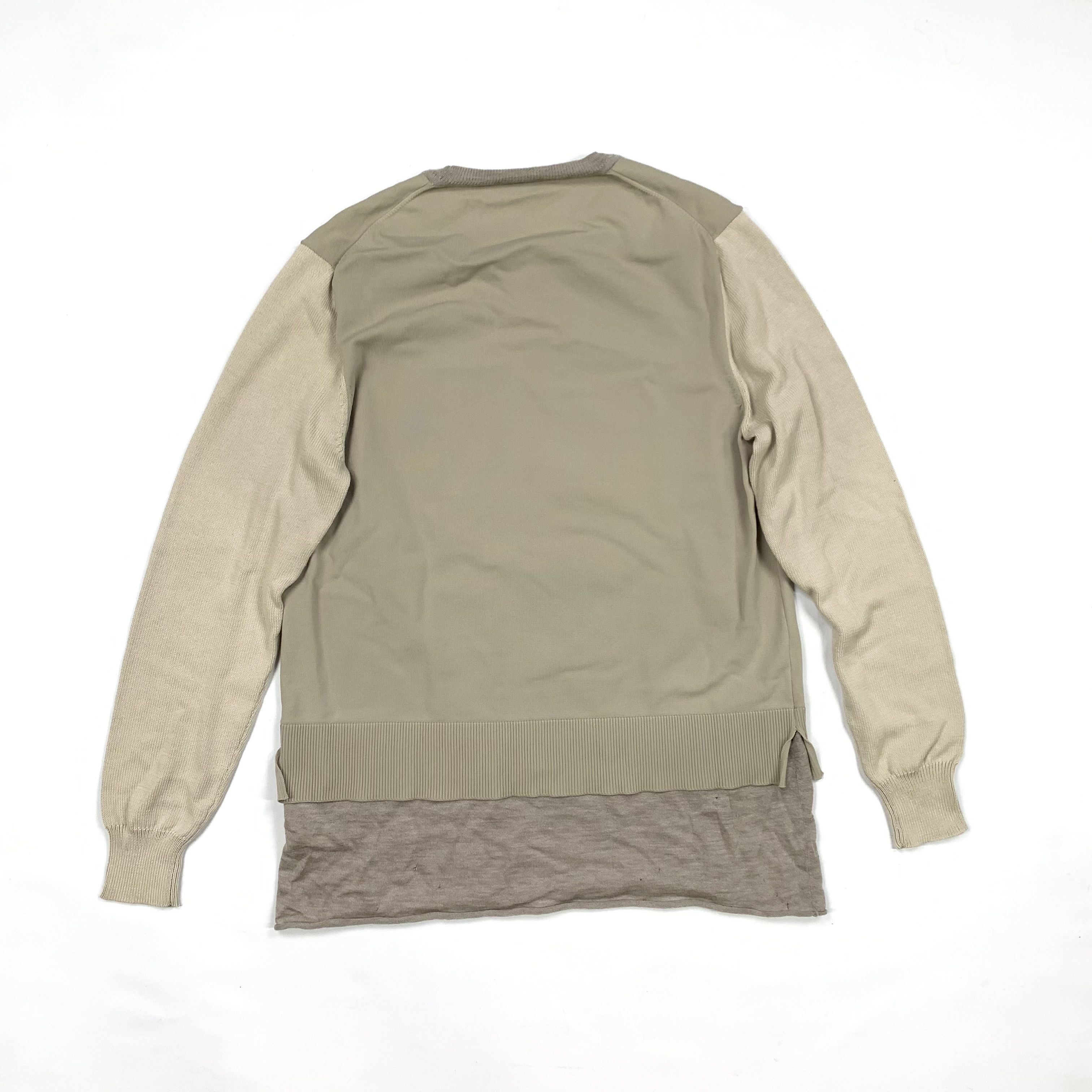 Acne Studios S/S 13 Tyrese - Mixed Layered Knit Sweater Size L / US 10 / IT 46 - 4 Thumbnail