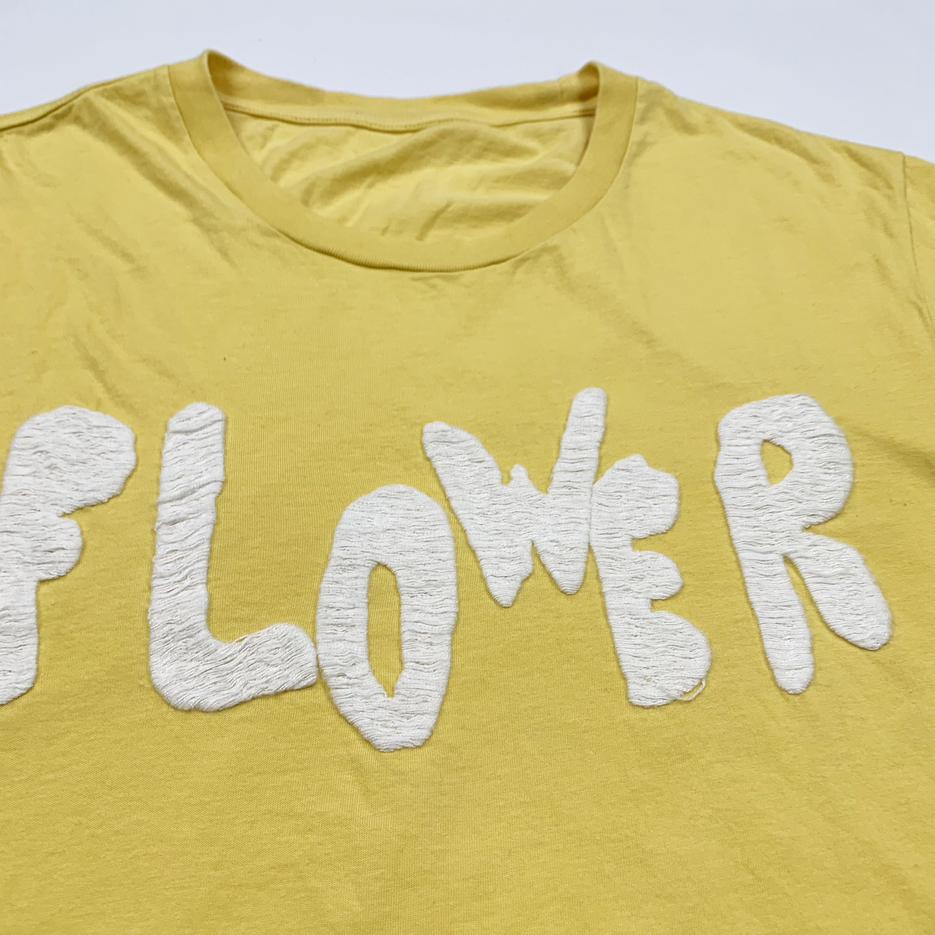 Maison Margiela 2007 Flower Embroidered T-Shirt Size US M / EU 48-50 / 2 - 2 Thumbnail