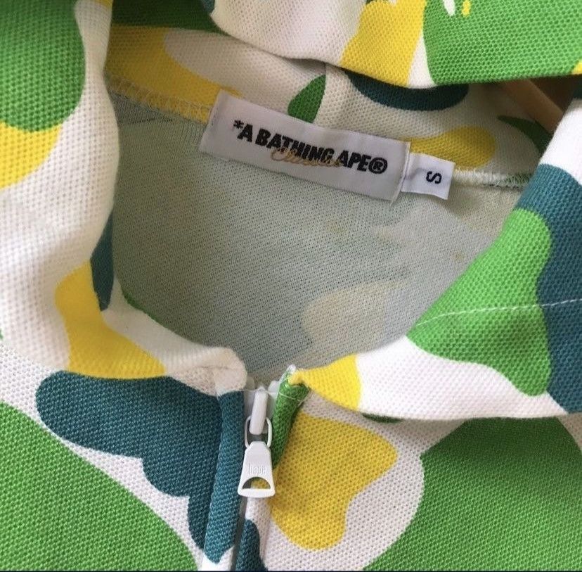Bape Bape rare Hong Kong Store Camo Hoodie Size US S / EU 44-46 / 1 - 2 Thumbnail