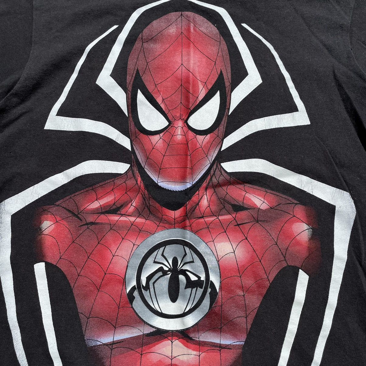 Vintage Vintage Y2K Spider-Man Graphic Tee Sun Faded Streetwear S Size US S / EU 44-46 / 1 - 4 Thumbnail