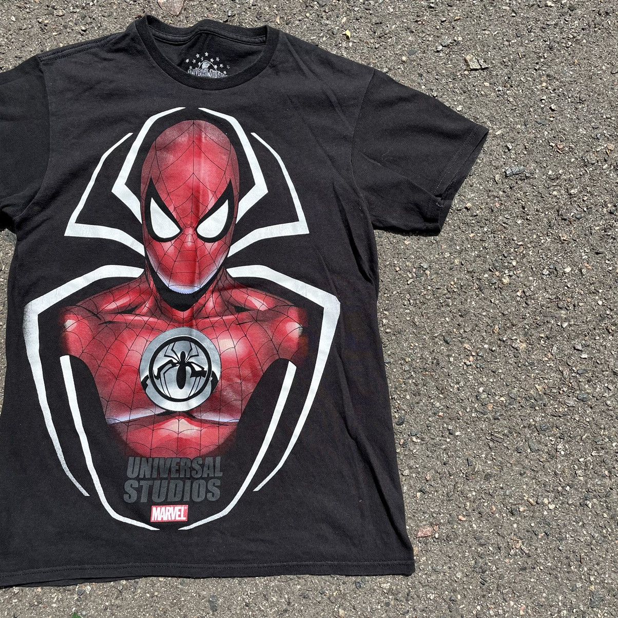 Vintage Vintage Y2K Spider-Man Graphic Tee Sun Faded Streetwear S Size US S / EU 44-46 / 1 - 3 Thumbnail