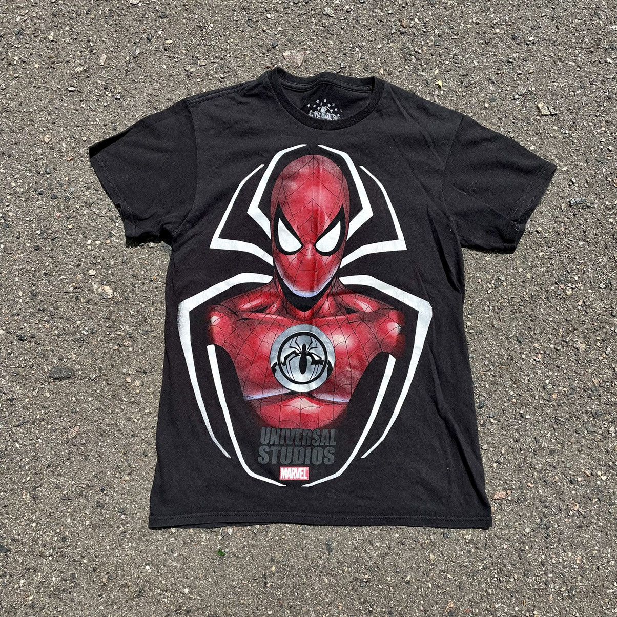 Vintage Vintage Y2K Spider-Man Graphic Tee Sun Faded Streetwear S Size US S / EU 44-46 / 1 - 1 Thumbnail