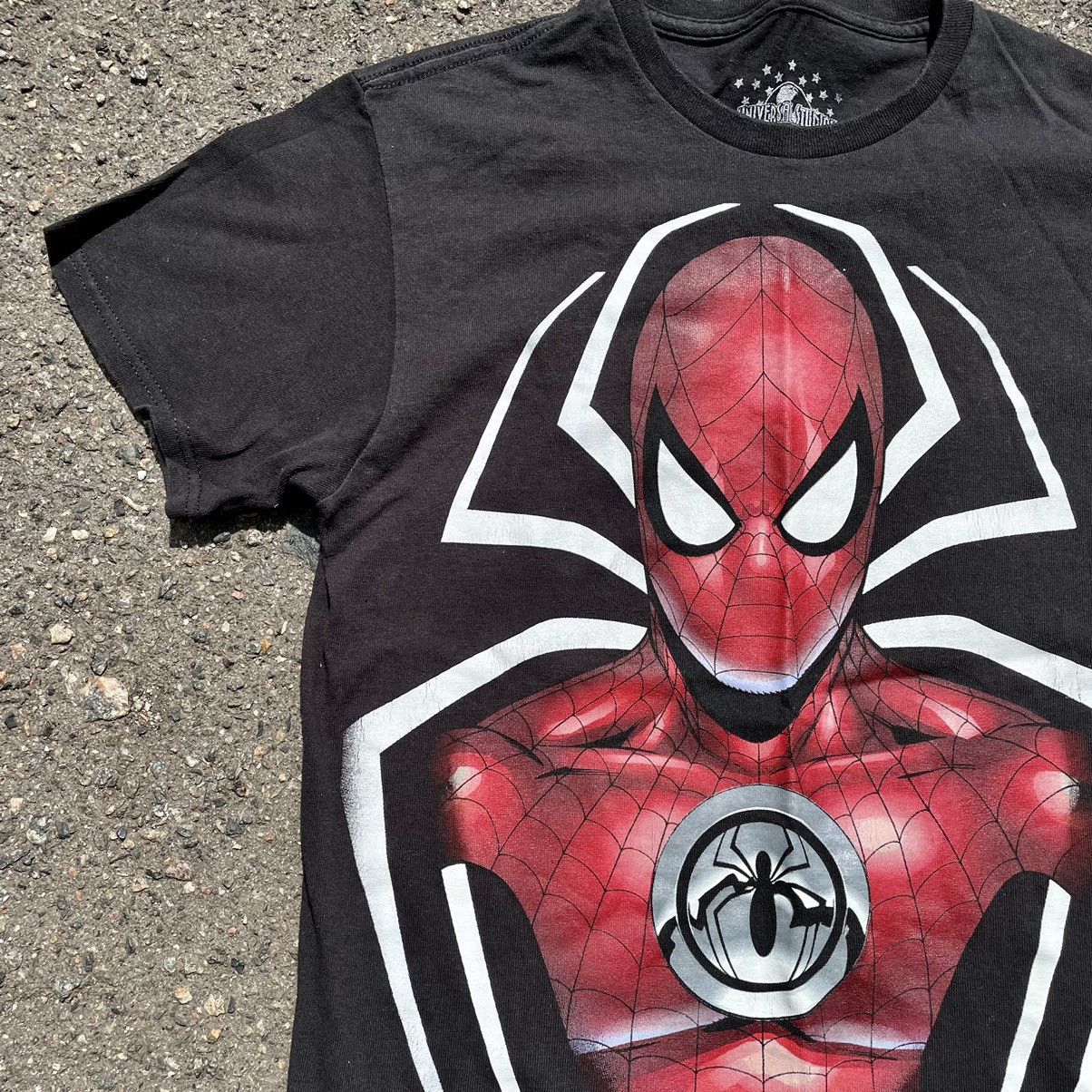 Vintage Vintage Y2K Spider-Man Graphic Tee Sun Faded Streetwear S Size US S / EU 44-46 / 1 - 2 Thumbnail