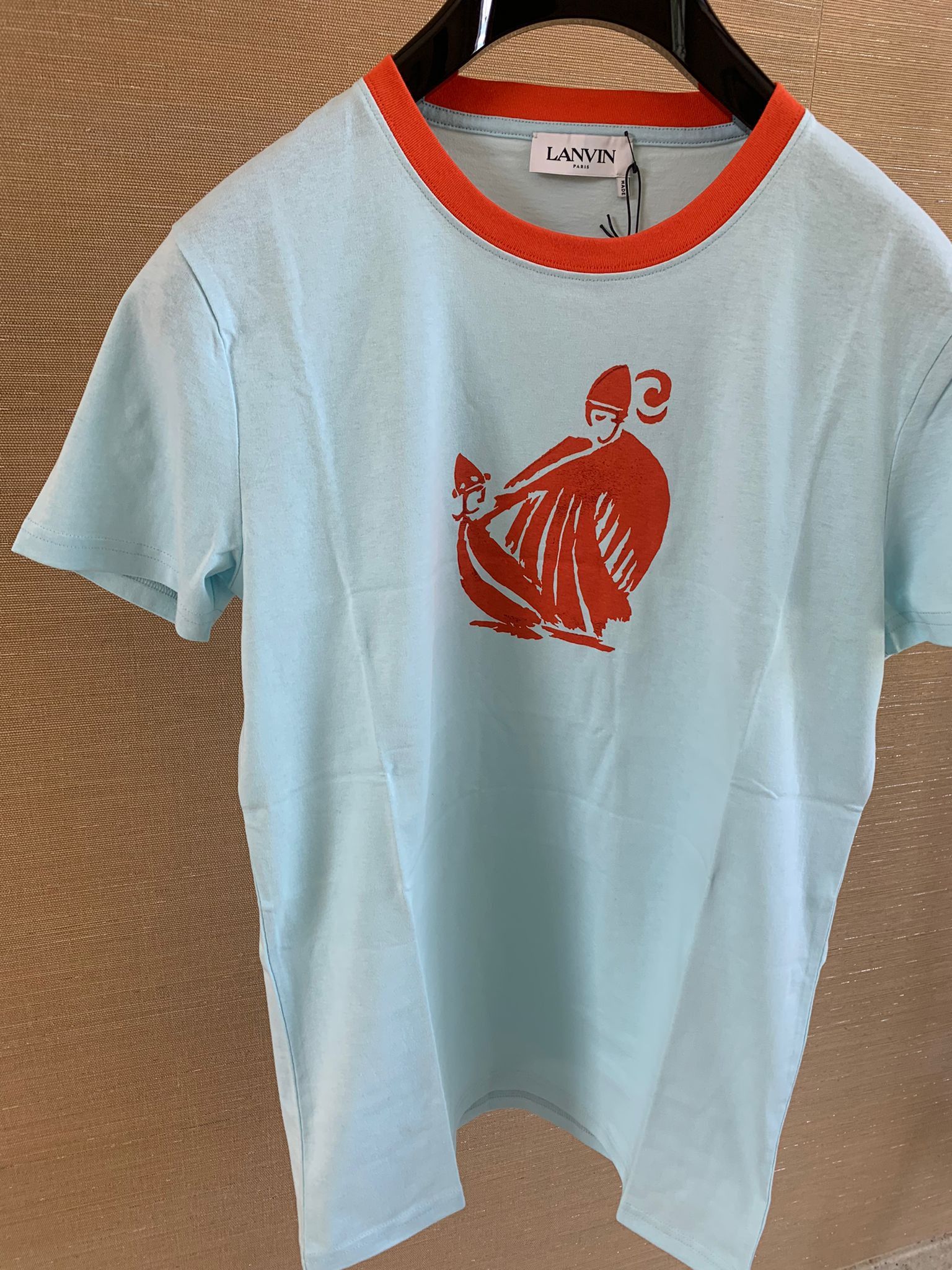Lanvin Mother Daughter Tee in Light Blue Size US M / EU 48-50 / 2 - 4 Thumbnail