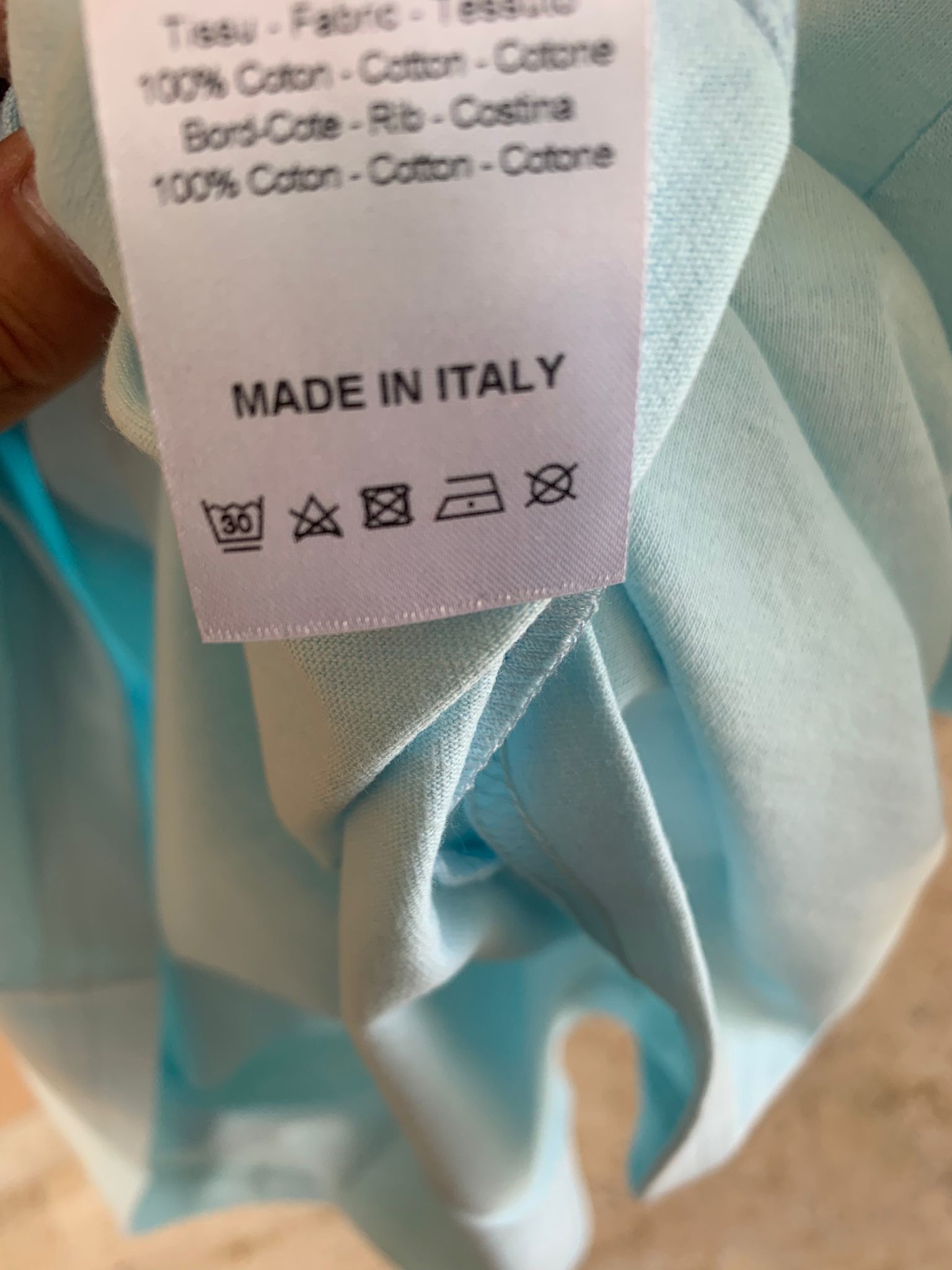 Lanvin Mother Daughter Tee in Light Blue Size US M / EU 48-50 / 2 - 9 Thumbnail