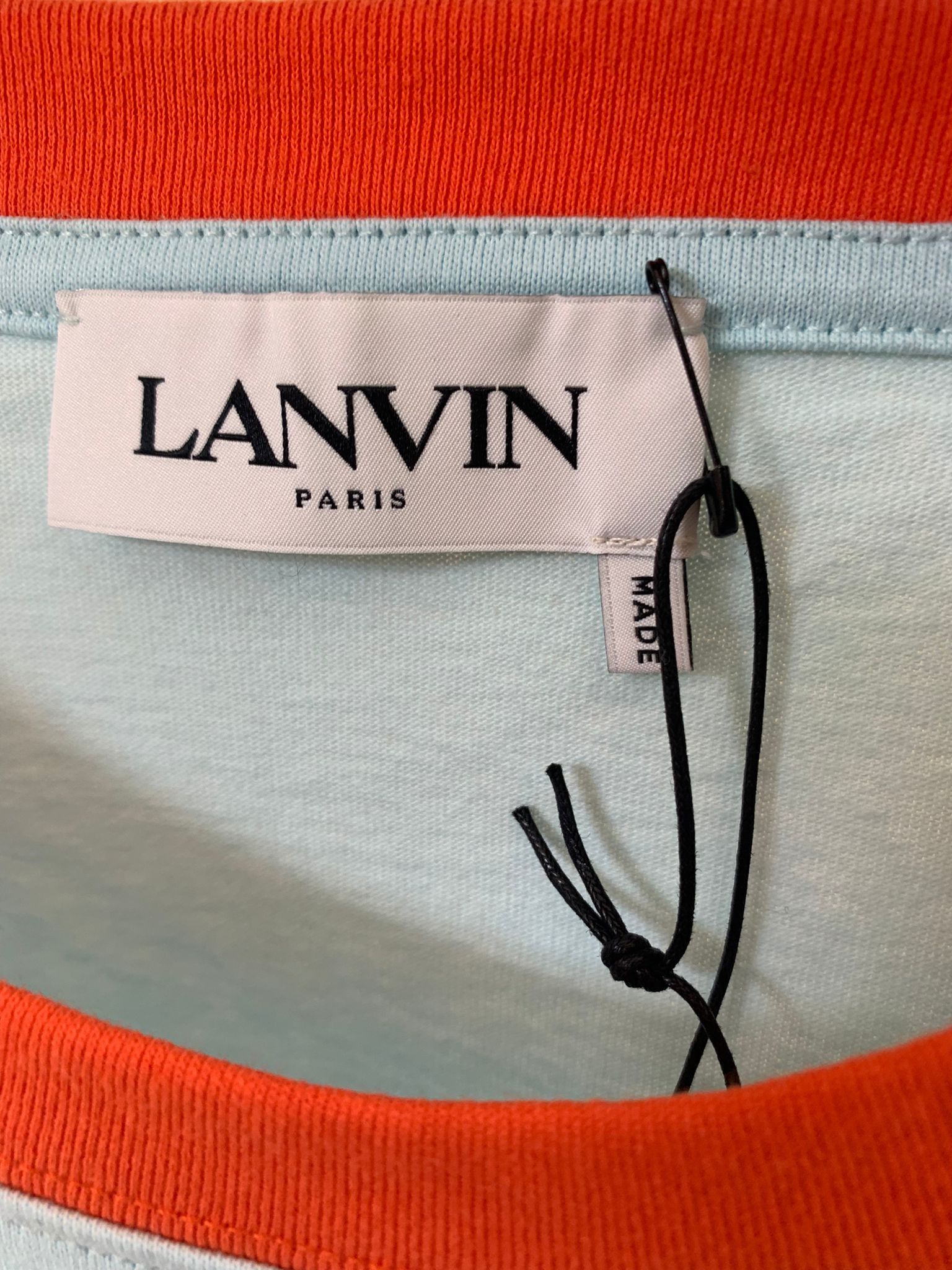 Lanvin Mother Daughter Tee in Light Blue Size US M / EU 48-50 / 2 - 8 Thumbnail