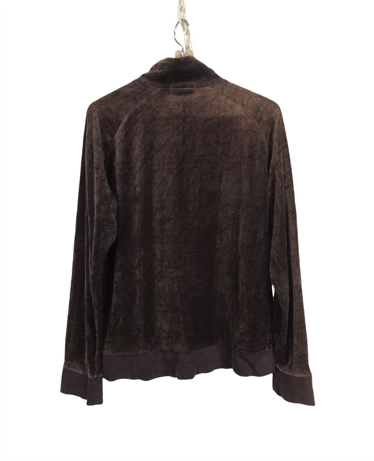 Burberry × Japanese Brand Burberry black label distressed zipper sweater Size US M / EU 48-50 / 2 - 2 Thumbnail