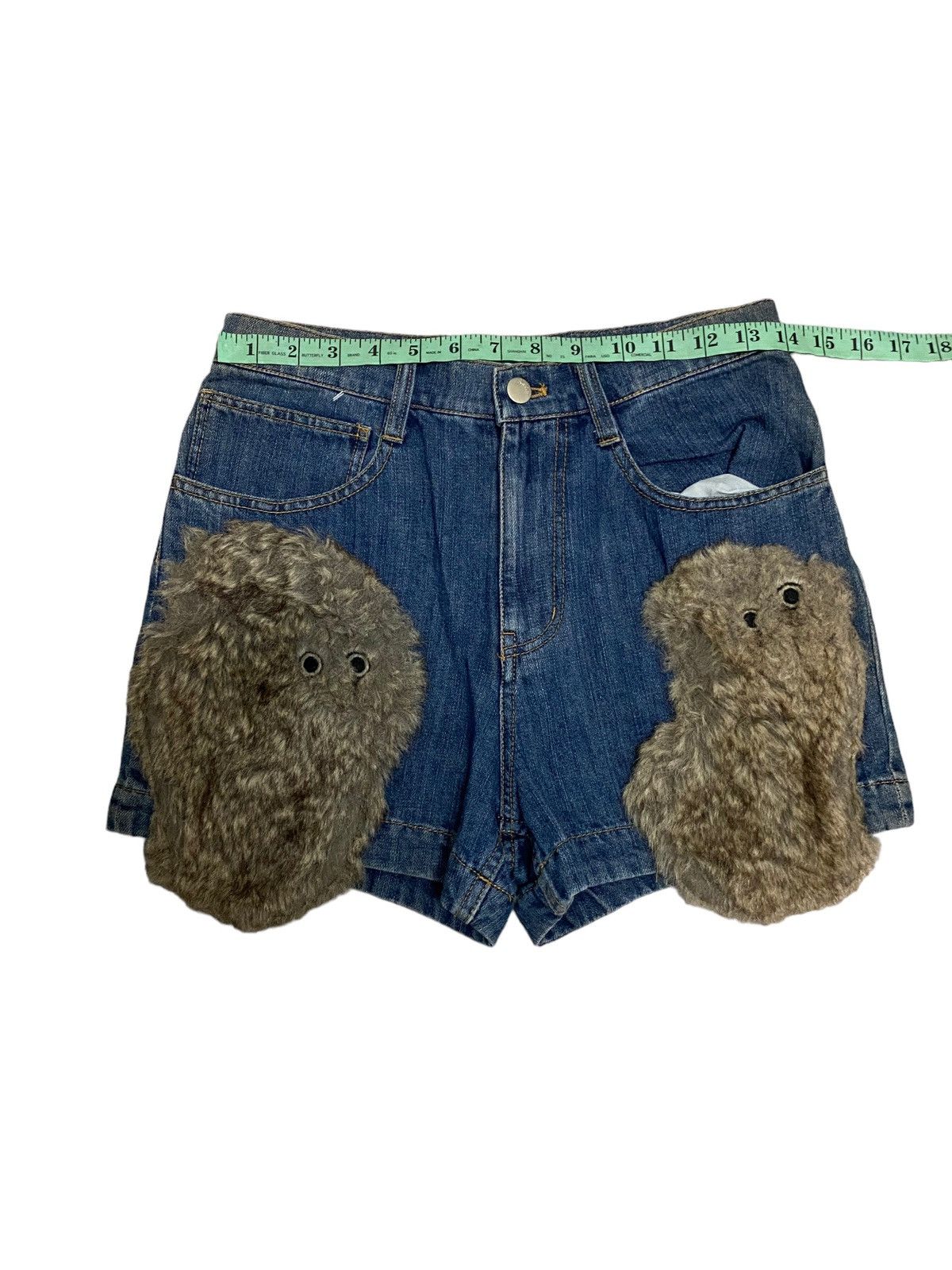 Issey Miyake × Vintage Vintage Ne-Net Issey Miyake Short Denim Jeans Size 28" / US 6 / IT 42 - 8 Thumbnail