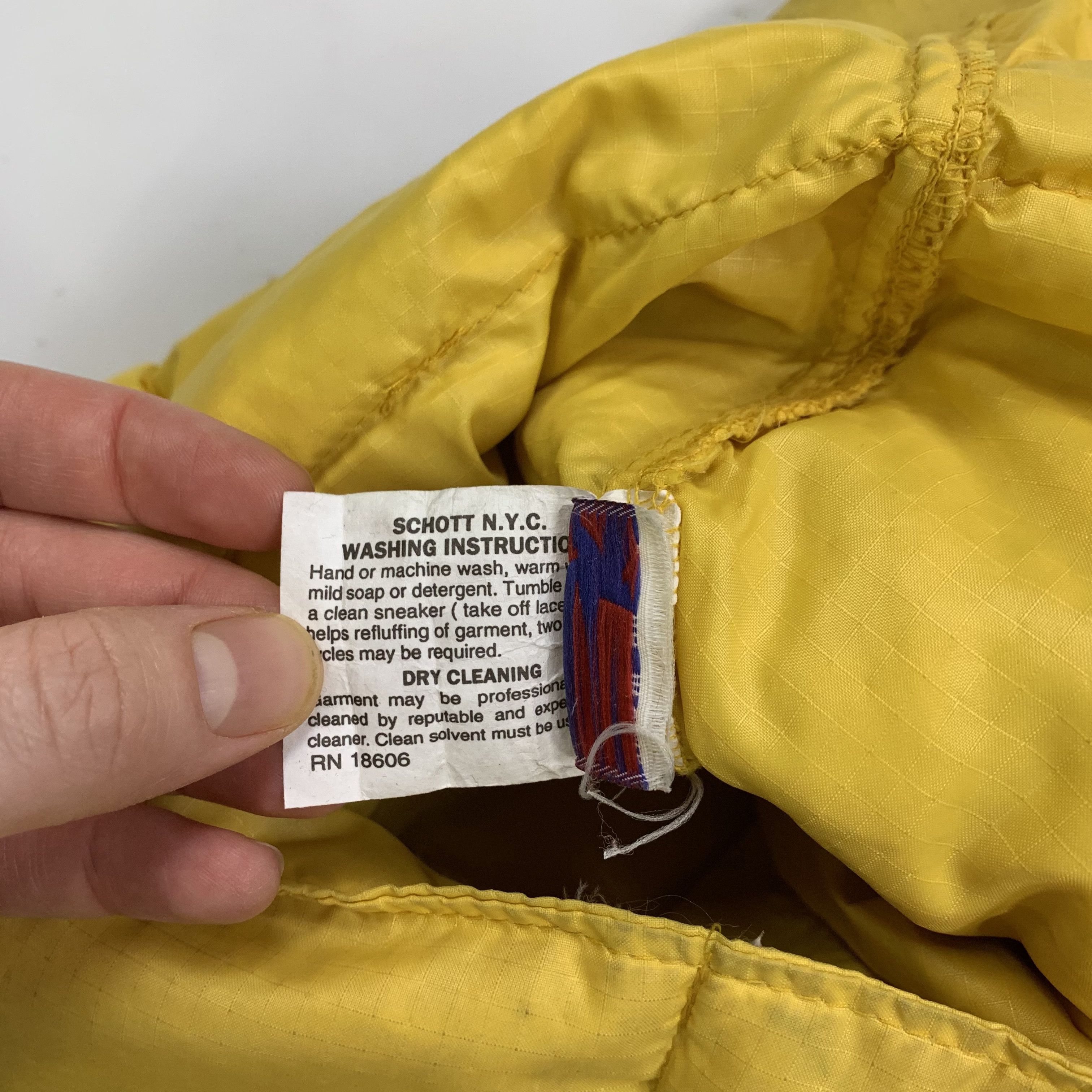 Schott 80s Down Shirt Jacket Size US L / EU 52-54 / 3 - 5 Thumbnail