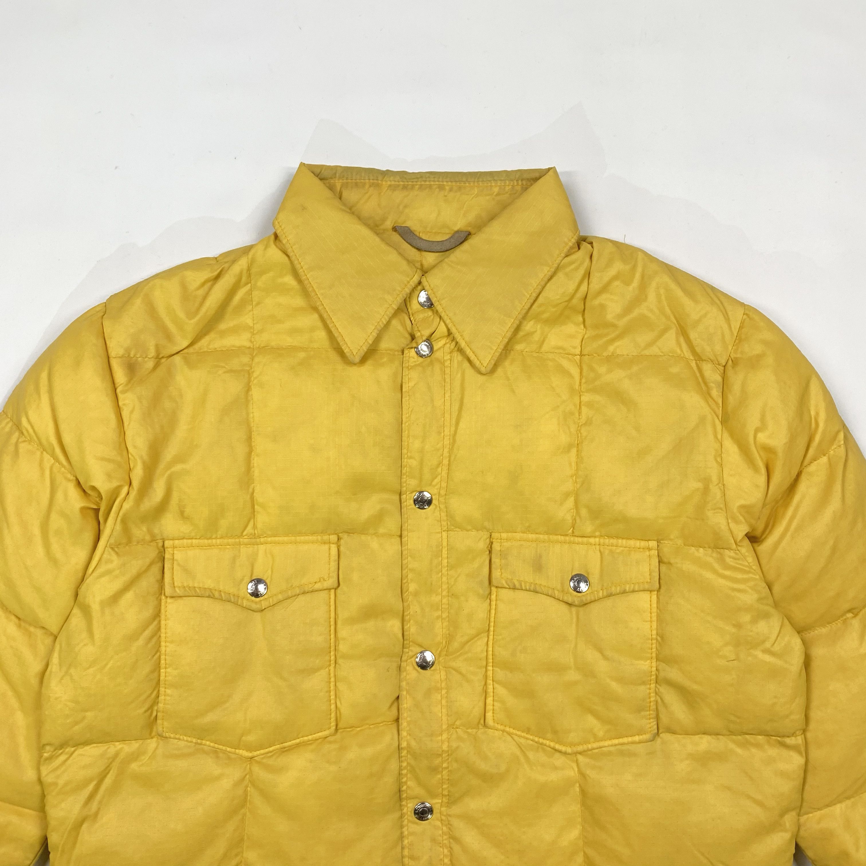 Schott 80s Down Shirt Jacket Size US L / EU 52-54 / 3 - 3 Thumbnail