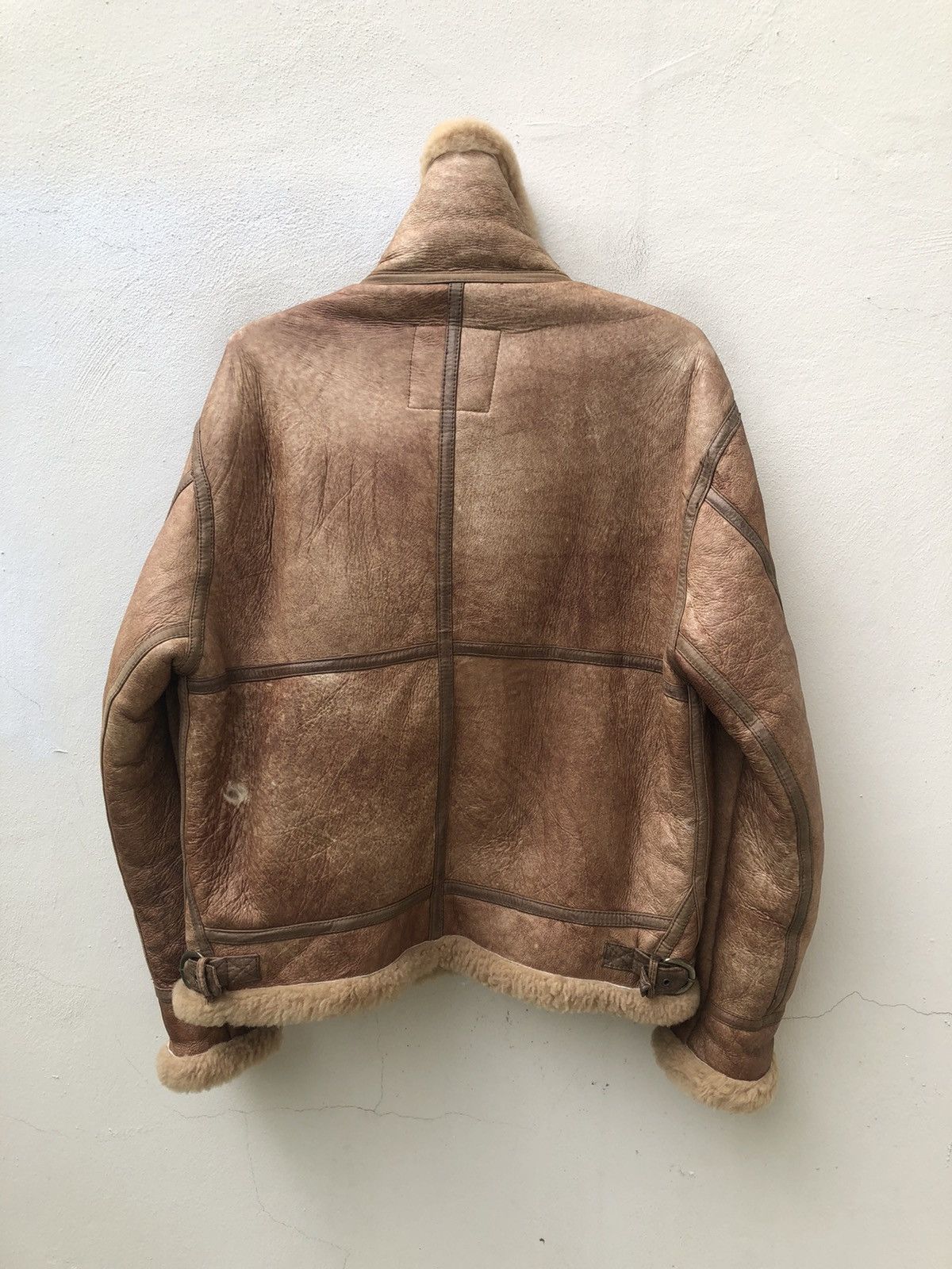 Vintage Vintage Terra Australis Shearling B3 Leather Jacket Size US L / EU 52-54 / 3 - 14 Thumbnail