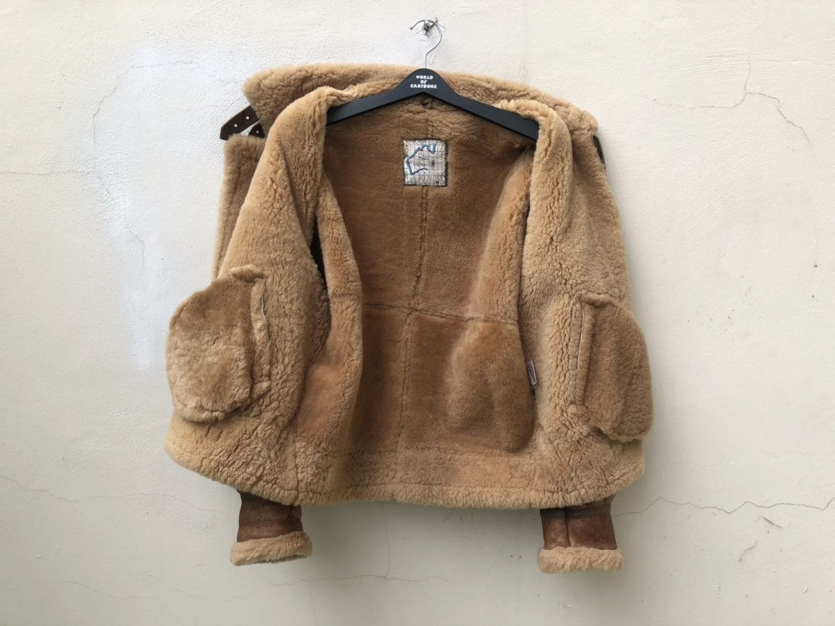 Vintage Vintage Terra Australis Shearling B3 Leather Jacket Size US L / EU 52-54 / 3 - 21 Thumbnail