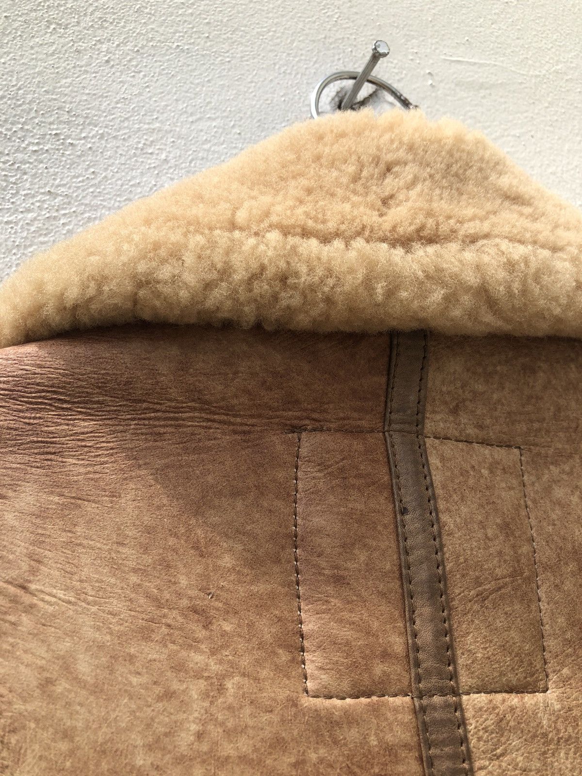 Vintage Vintage Terra Australis Shearling B3 Leather Jacket Size US L / EU 52-54 / 3 - 16 Thumbnail