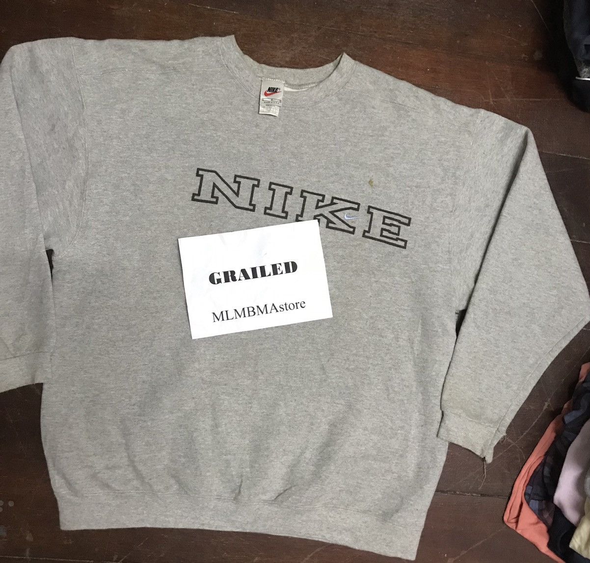 Nike × Vintage Vintage nike spellout made in usa Size US L / EU 52-54 / 3 - 1 Thumbnail
