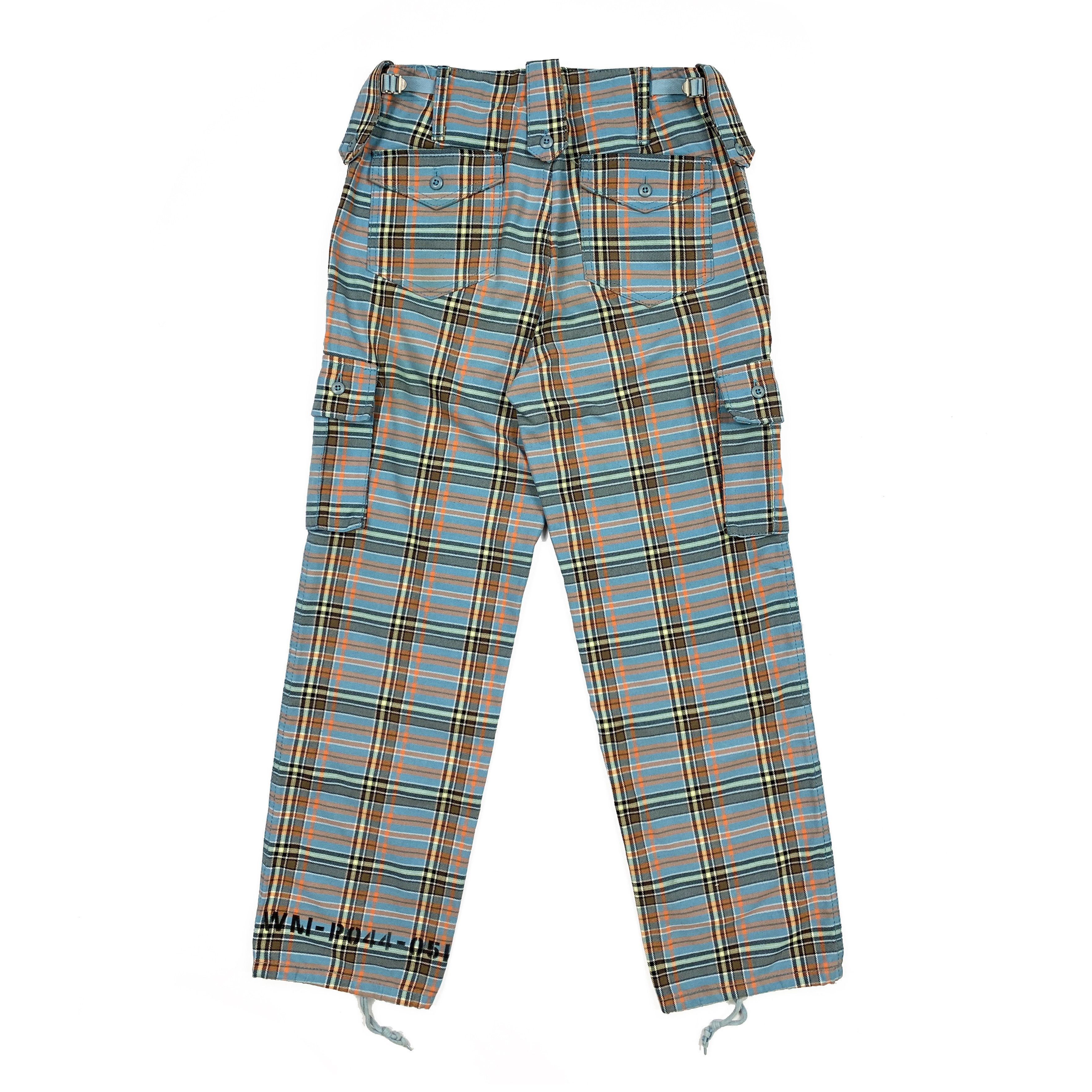 Comme des Garcons Homme 2004 Plaid Military Cargo Pants Size US 31 - 2 Thumbnail