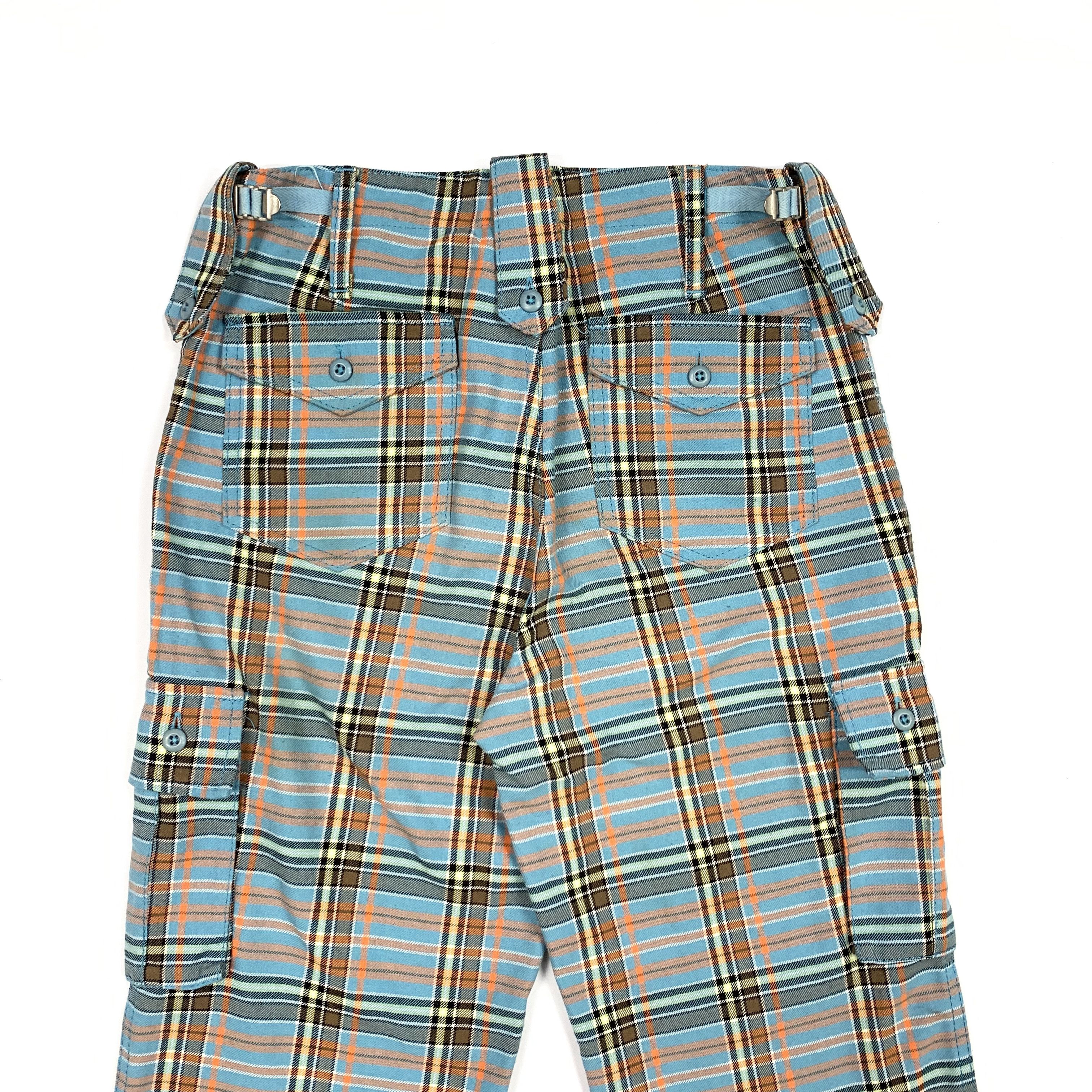 Comme des Garcons Homme 2004 Plaid Military Cargo Pants Size US 31 - 5 Thumbnail