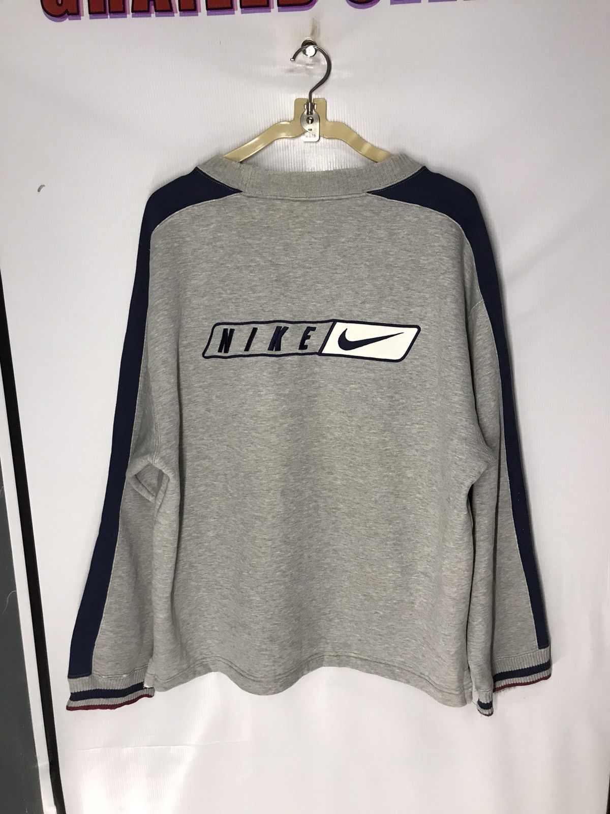 Nike × Vintage Vintage nike crewneck sweatshirt Size US L / EU 52-54 / 3 - 10 Thumbnail