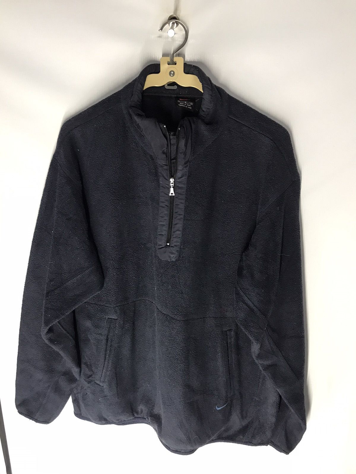 Nike Nike fleece sweatshirt half zipper small swoosh Size US L / EU 52-54 / 3 - 6 Thumbnail