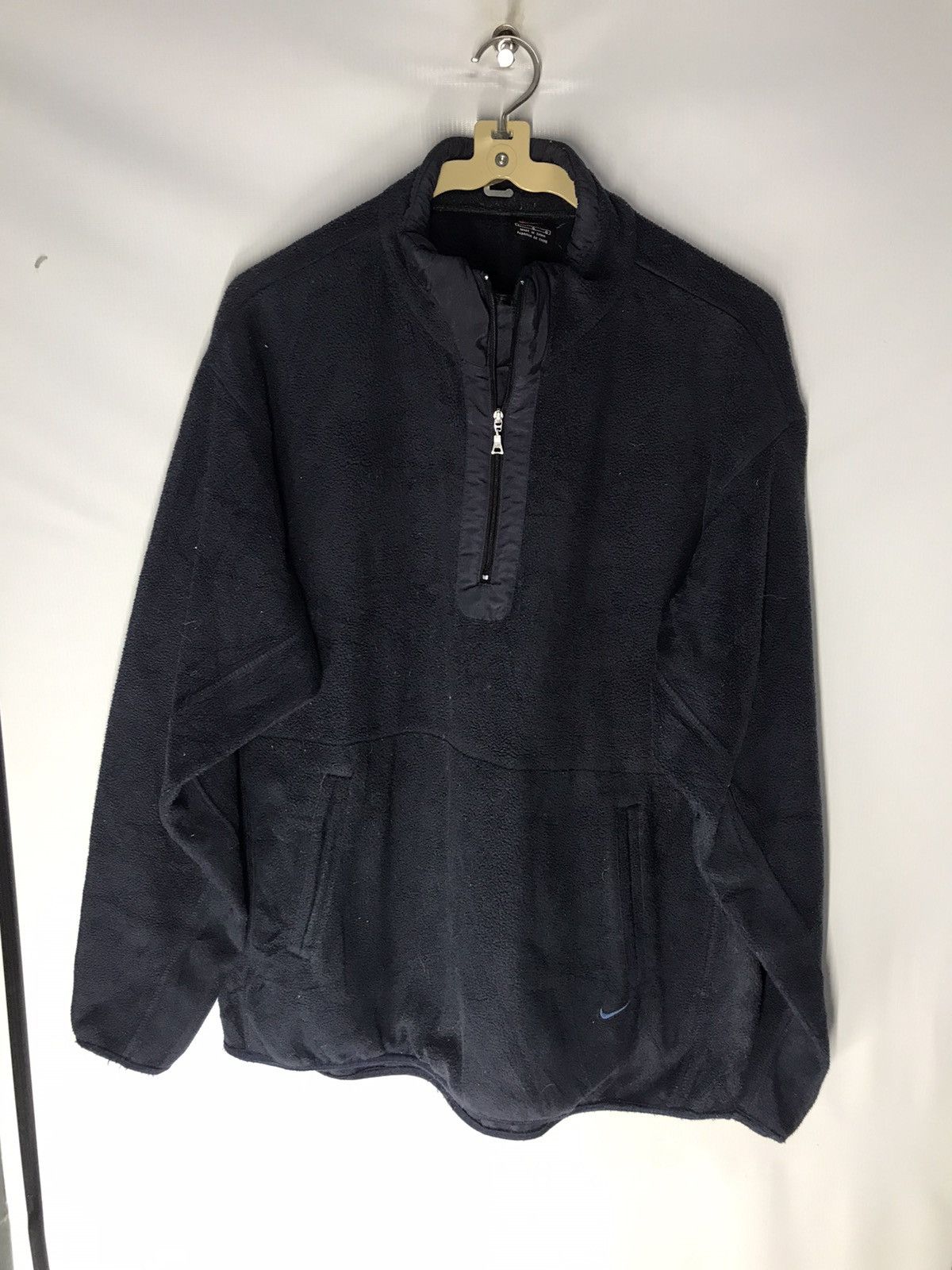 Nike Nike fleece sweatshirt half zipper small swoosh Size US L / EU 52-54 / 3 - 7 Thumbnail