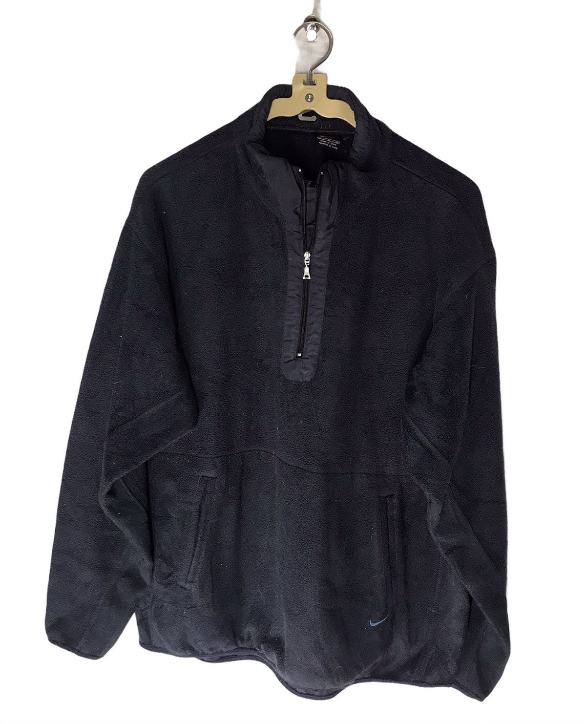 Nike Nike fleece sweatshirt half zipper small swoosh Size US L / EU 52-54 / 3 - 1 Thumbnail