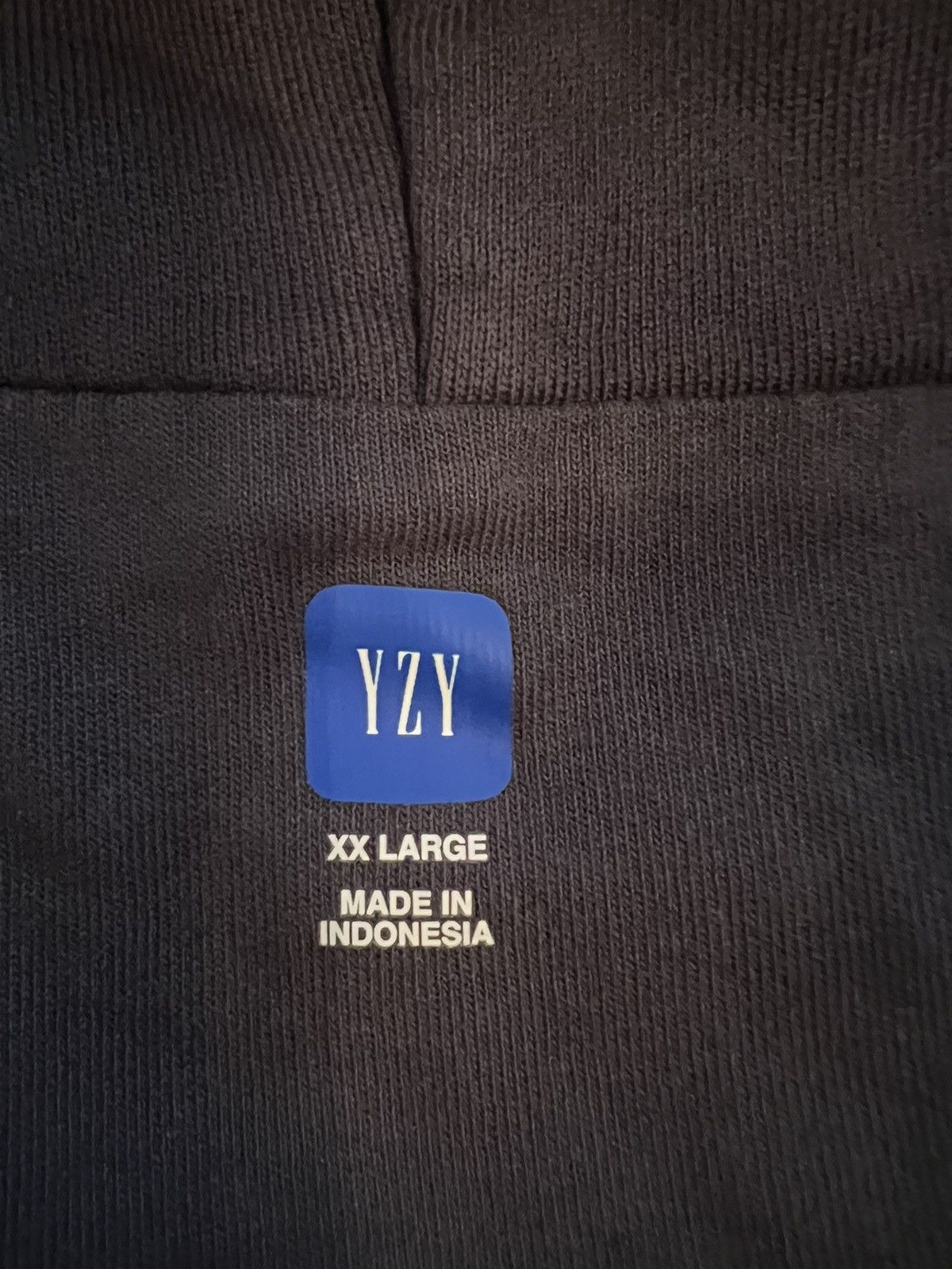 Gap × Kanye West Unreleased Yeezy x Gap Navy Zip Up Hoodie Size US XXL / EU 58 / 5 - 3 Thumbnail