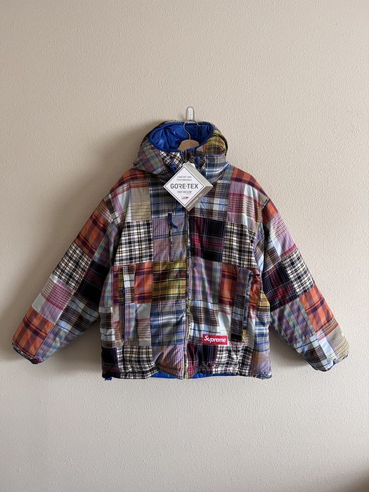 Supreme Supreme Madras Reversible Windstopper Puffer Jacket | Grailed